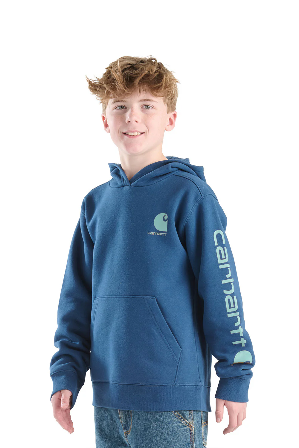 Carhartt Youth Classic Pullover Hoodie for Boys - Image 3