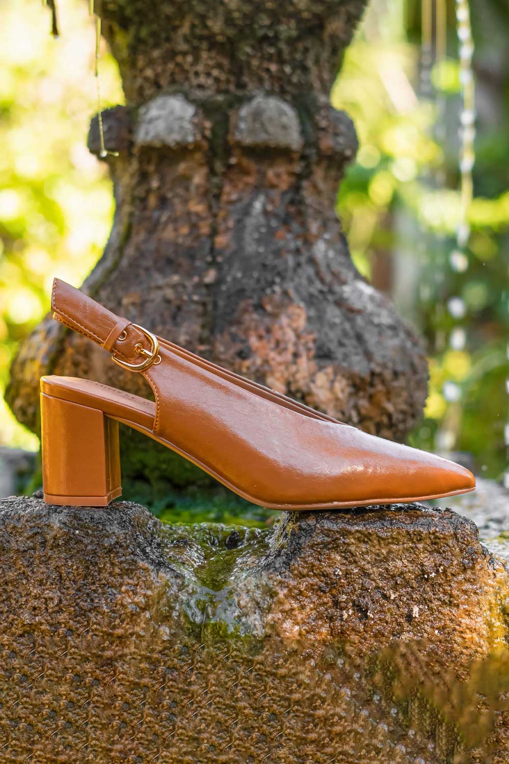 Chinese Laundry Menny Heels for Women in Camel Brown | MLLX-001 CAMEL - Image 3