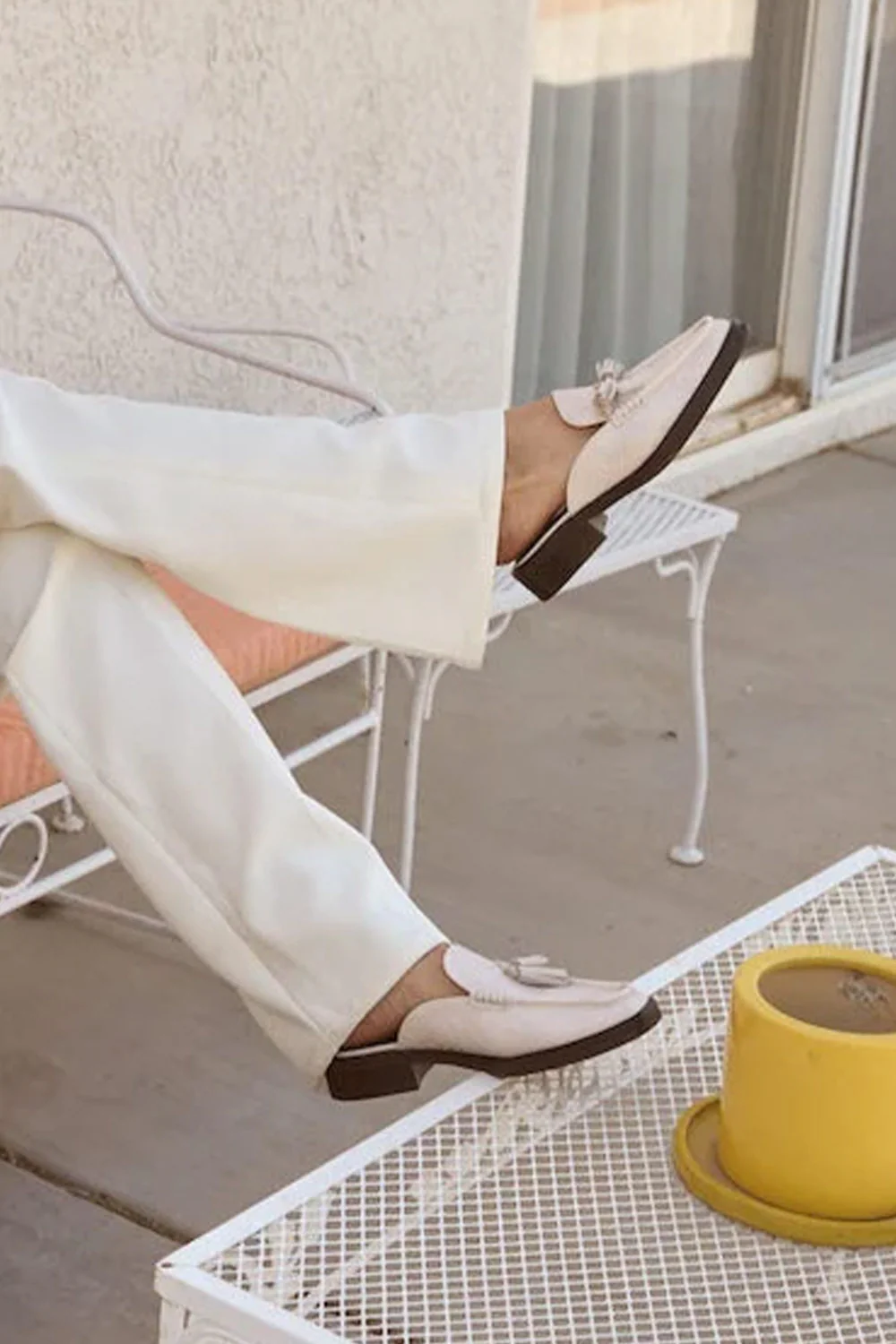 Chinese Laundry Samra Mules for Women in Beige | STMP-002 BEIGE - Image 2
