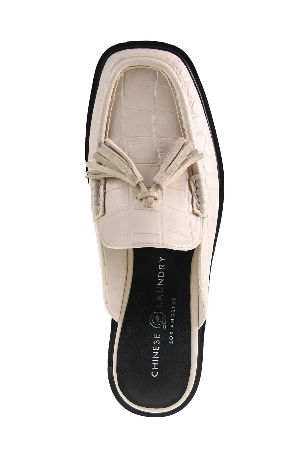 Chinese Laundry Samra Mules for Women in Beige | STMP-002 BEIGE - Image 6