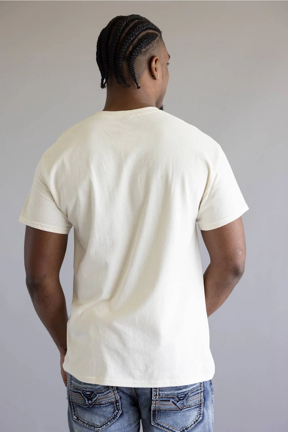 Coors Bronco T-Shirt for Men in Natural | 17642_805-NATURAL - Image 3