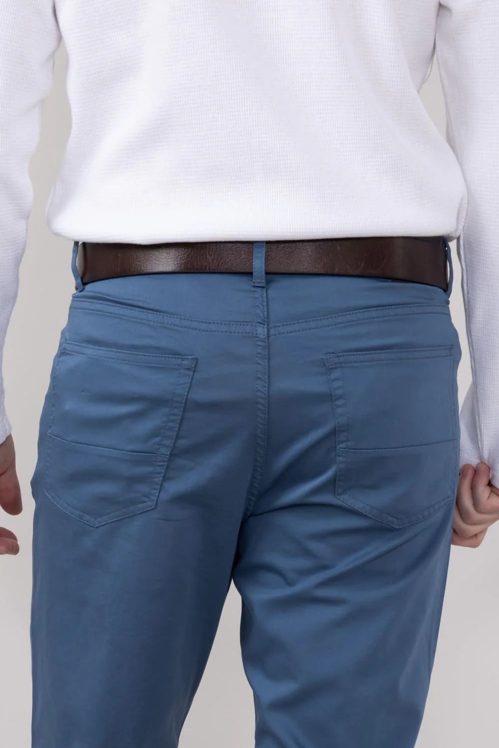 Copper & Oak Air Luxe Pants for Men in Bluestone | K4F714-BLUESTONE - Image 2