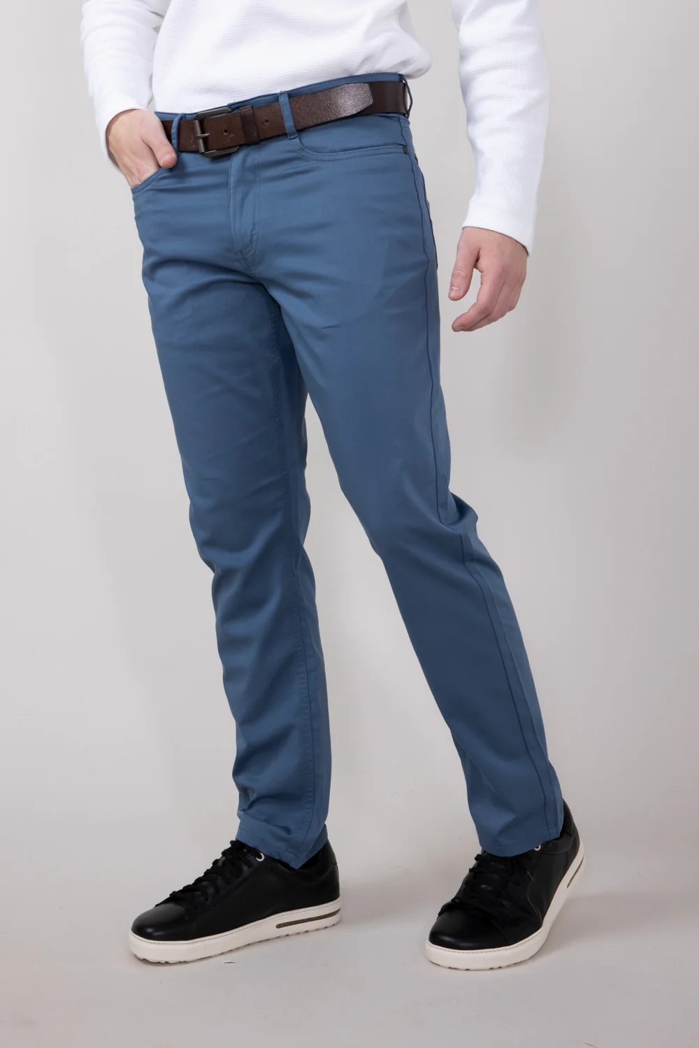 Copper & Oak Air Luxe Pants for Men in Bluestone | K4F714-BLUESTONE - Image 3