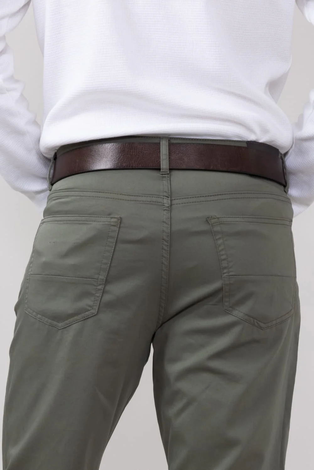 Copper & Oak Air Luxe Pants for Men in Soft Olive | K4F714-SOFTOLIVE - Image 3