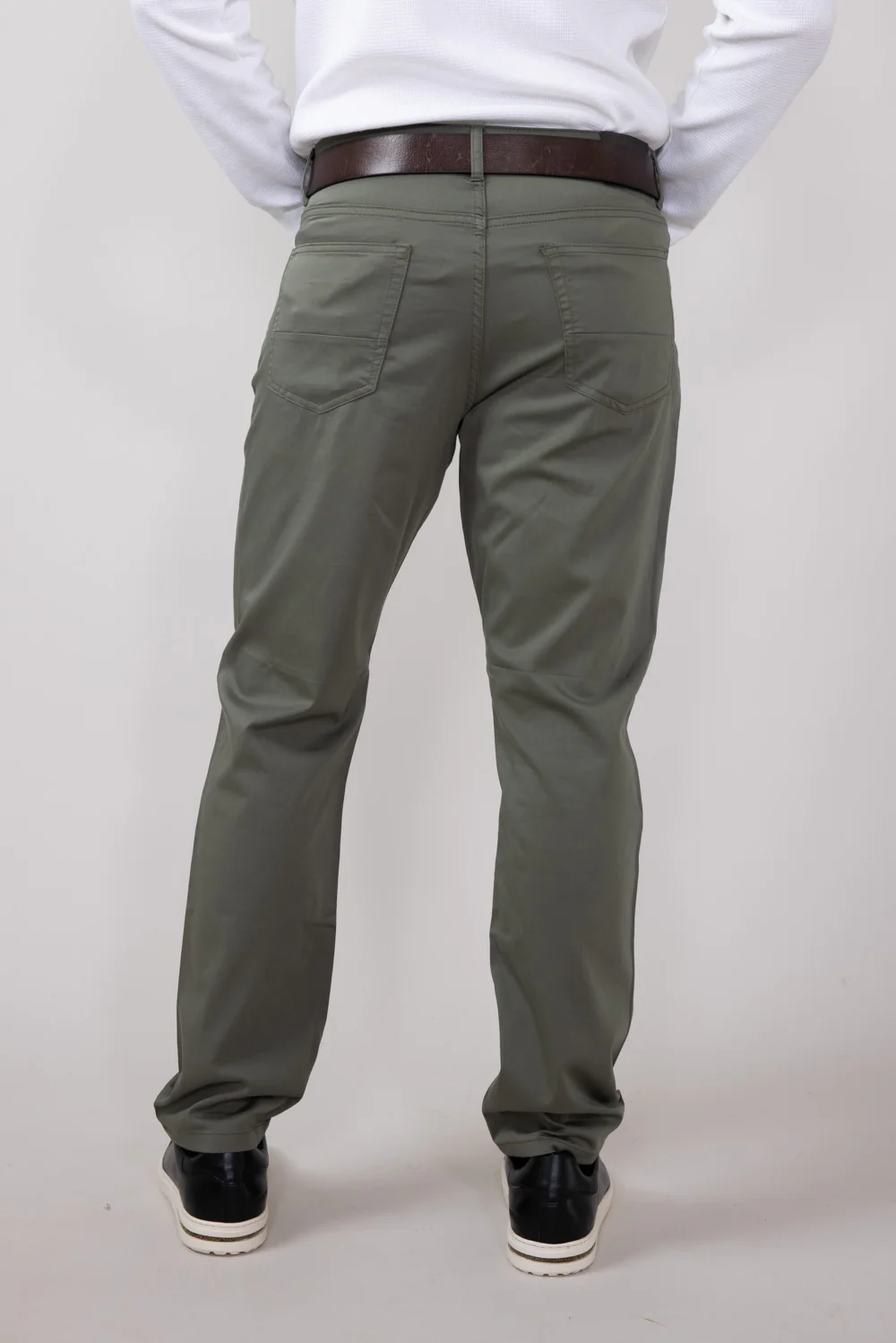 Copper & Oak Air Luxe Pants for Men in Soft Olive | K4F714-SOFTOLIVE - Image 4