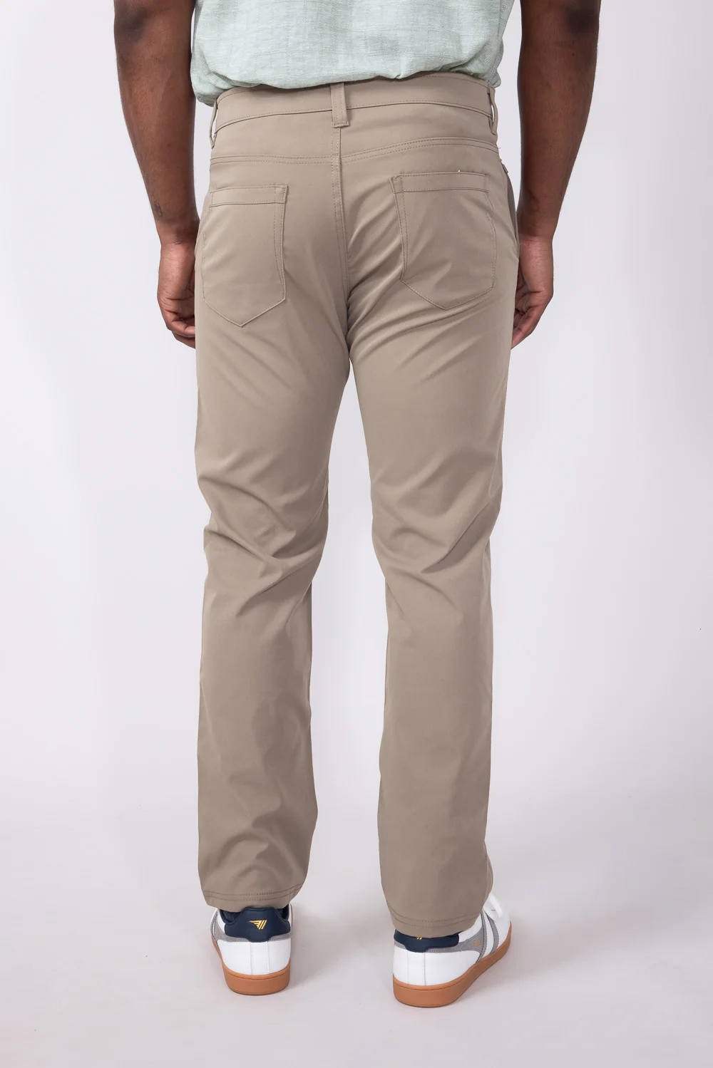 Copper & Oak Clay 5 Pocket Pants for Men in Light Oak | K5S833-221-LTOAK - Image 2