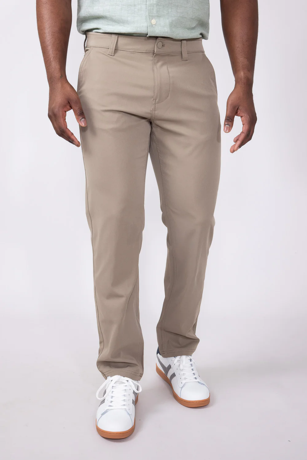 Copper & Oak Clay 5 Pocket Pants for Men in Light Oak | K5S833-221-LTOAK - Image 4