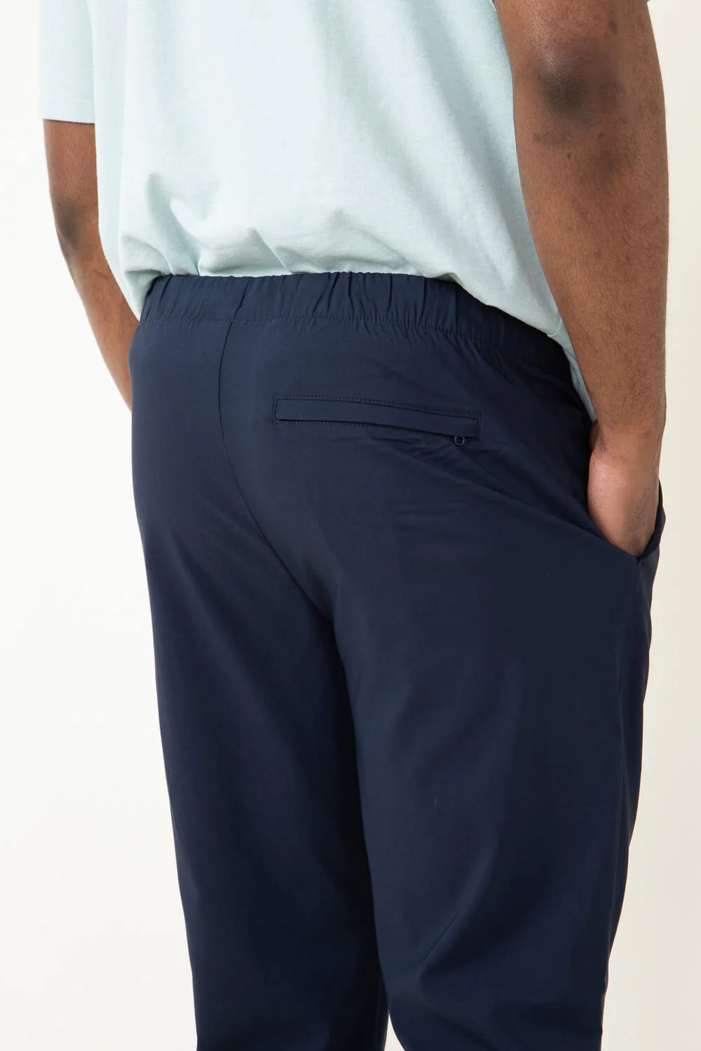 Copper & Oak Elastic File Tech Jogger Pants for Men in Dark Sapphire | K4S4164-DKSAPPHIRE - Image 5