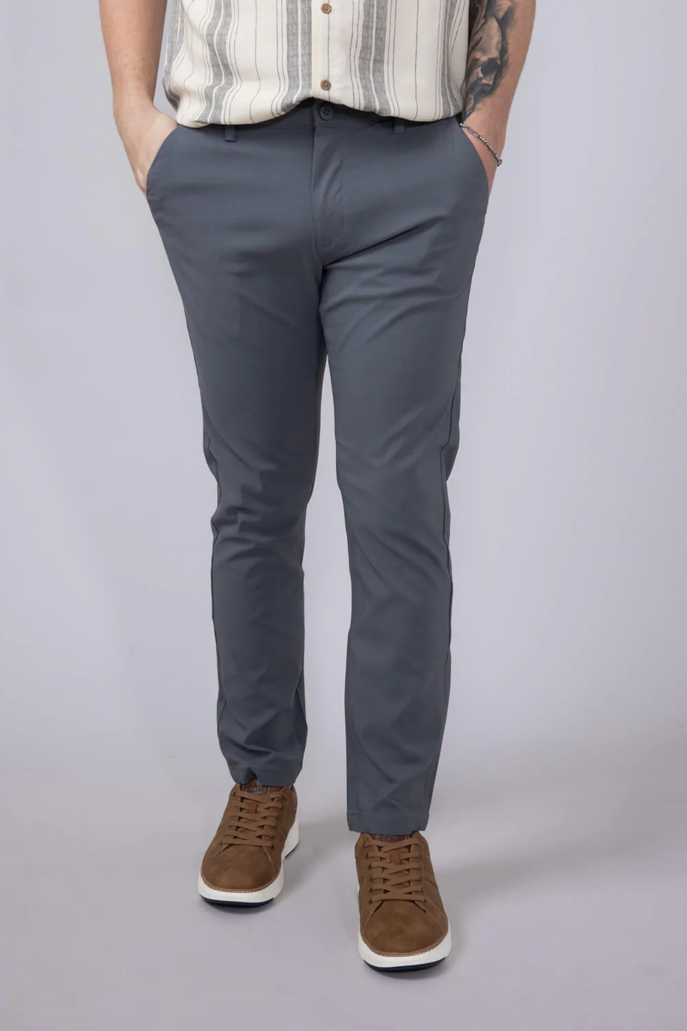 Copper & Oak Faille Trouser Pants for Men - Image 3