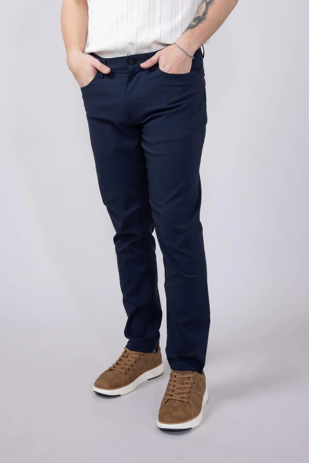 Copper & Oak Faille 5 Pocket Pants for Men - Image 3