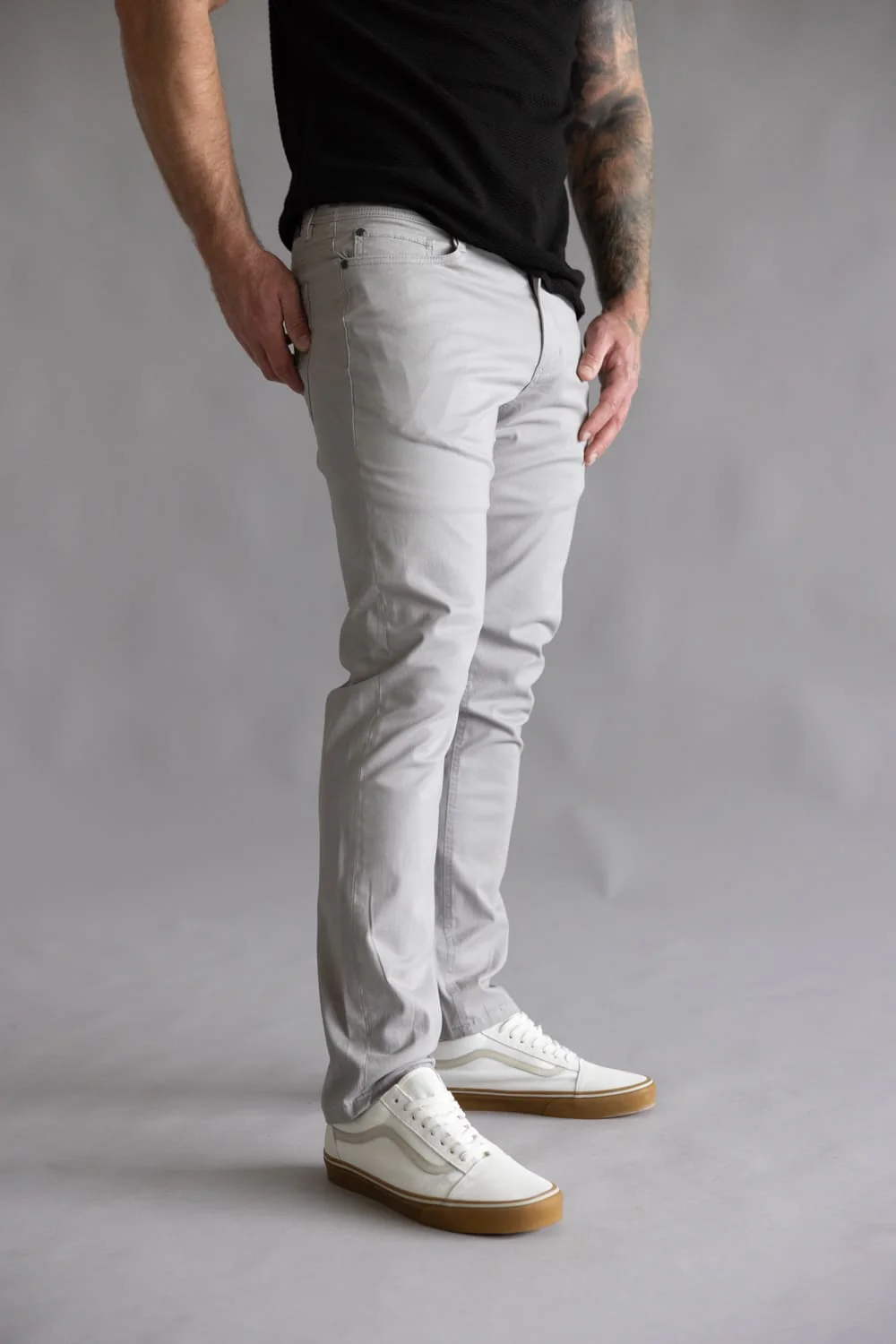 Copper & Oak Leaders Pants for Men in Grey Key | K5S817-022GREYKEY - Image 2