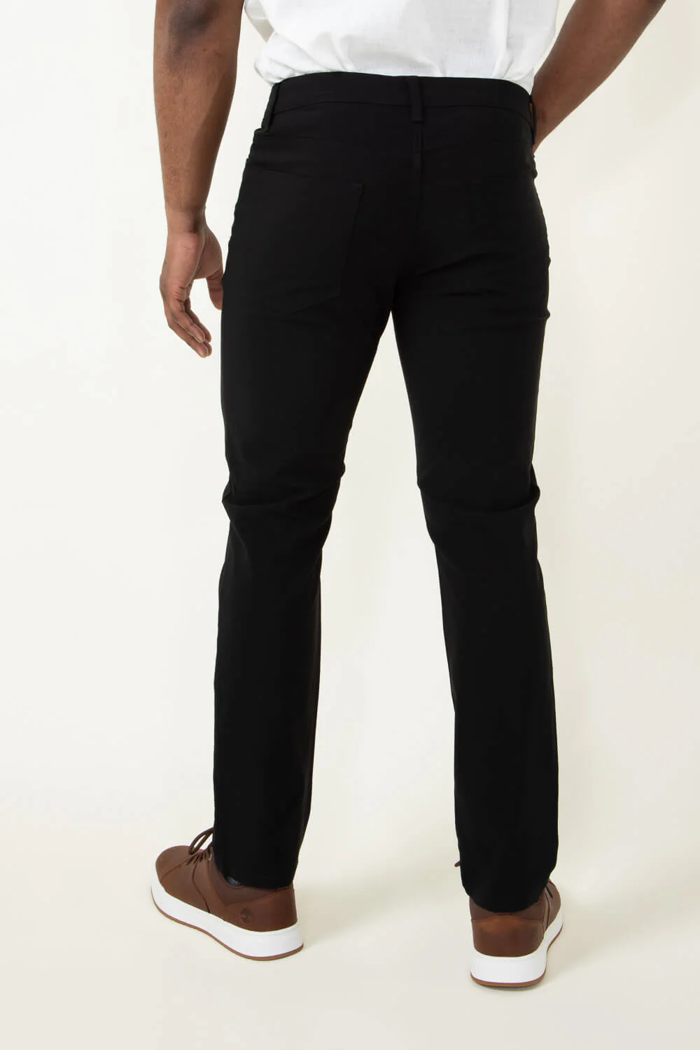 Copper & Oak Momentum Zip Pants for Men in Black | K2F901-004-BLK - Image 2
