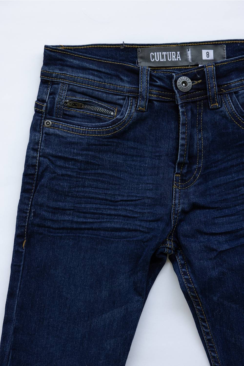 Cultura Jeans Boys Slim Fit Stretch Jeans | BCP-99215-DKDENIM - Image 2