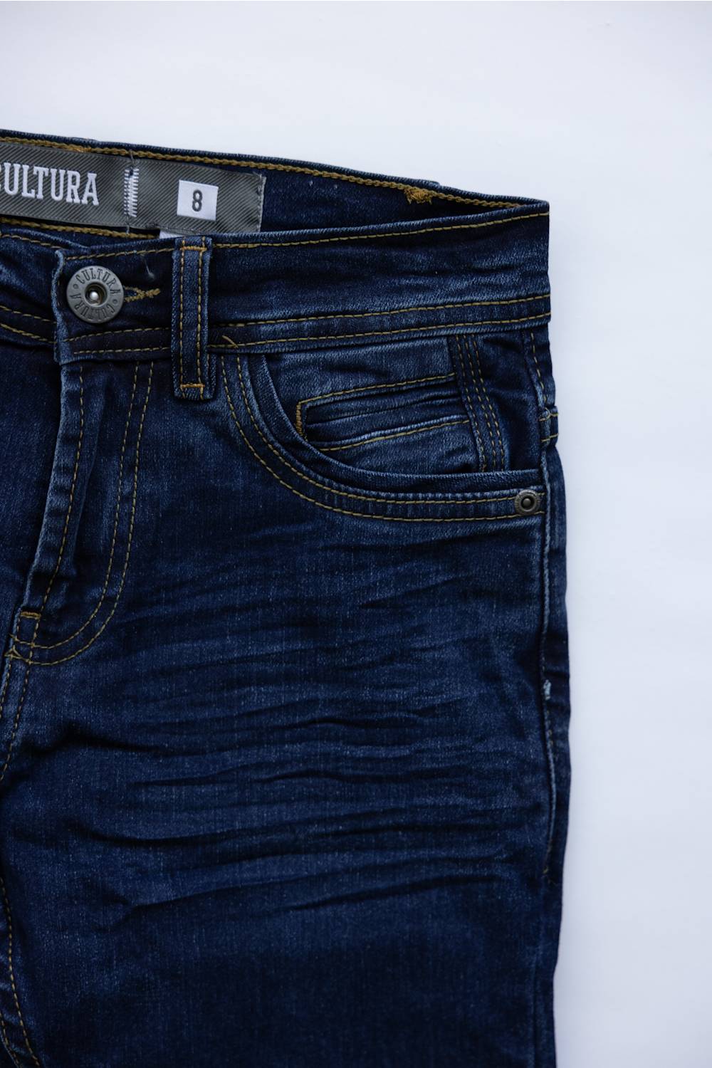 Cultura Jeans Boys Slim Fit Stretch Jeans | BCP-99215-DKDENIM - Image 4