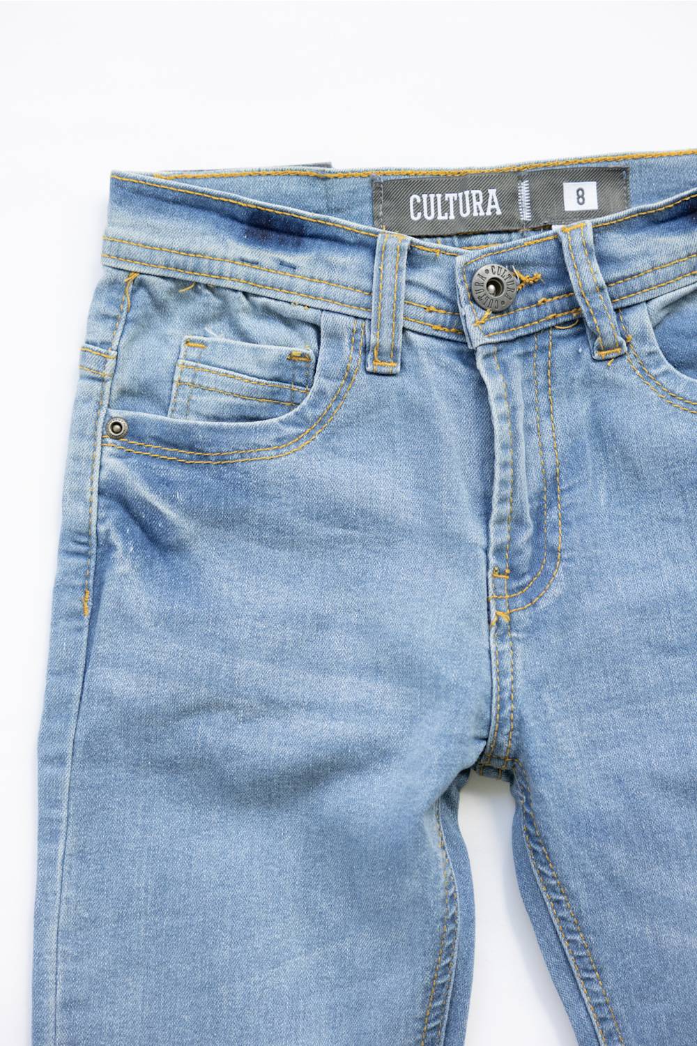 Cultura Boys Slim Fit Stretch Jeans | BCP-99216-LTDENIM - Image 2