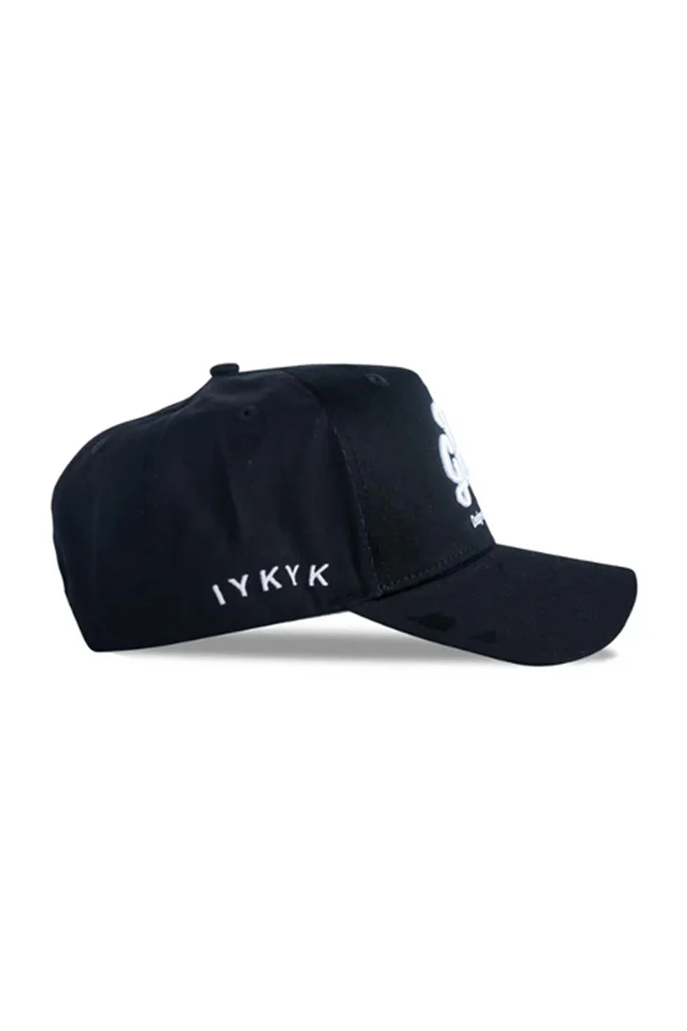 Dad Gang Snap Back Hat for Men in Black | DGBWSNAP-BLK - Image 3