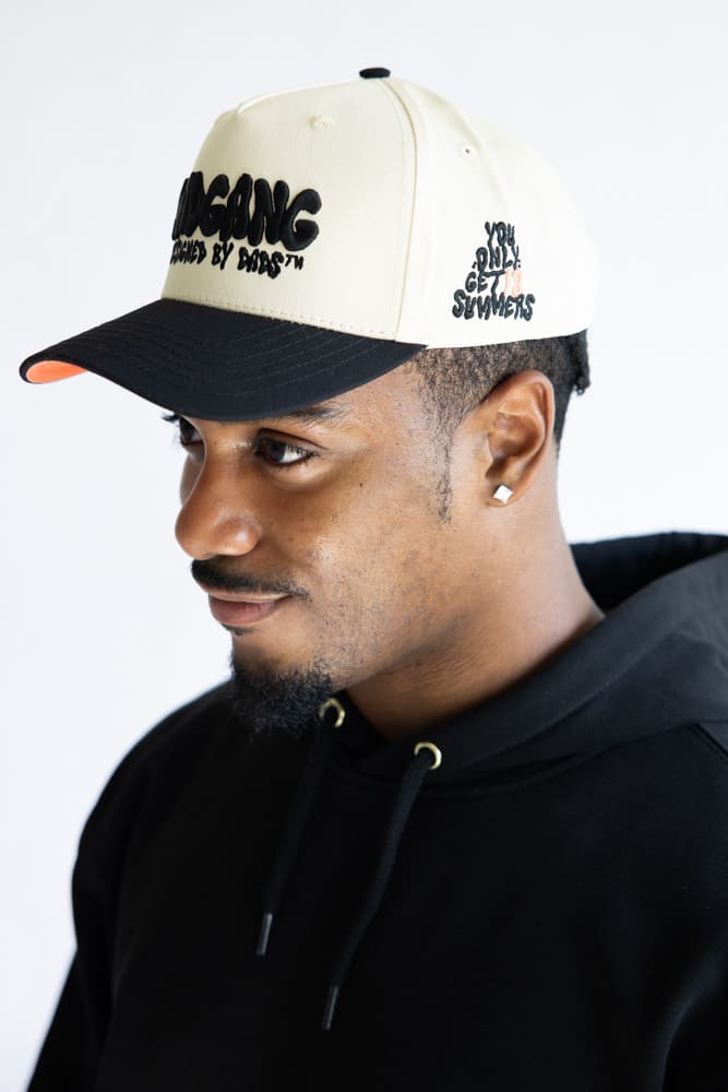 Dad Gang Time Flies Hat for Men in Cream | DGDBDTIMEFLIESCREAM - Image 5