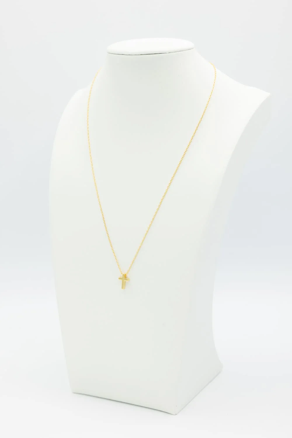Dainty Cross Necklace in Gold | BJNA067 GD