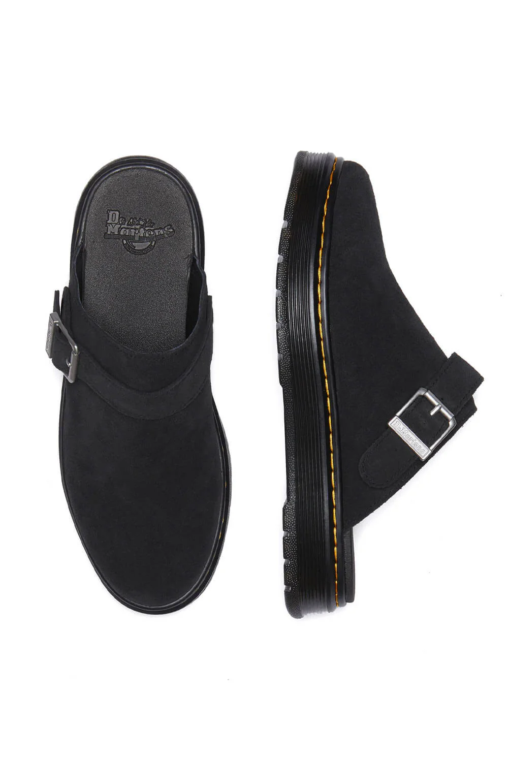 Dr. Martens Brookline Mules for Women in Black | 40666001 - Image 3