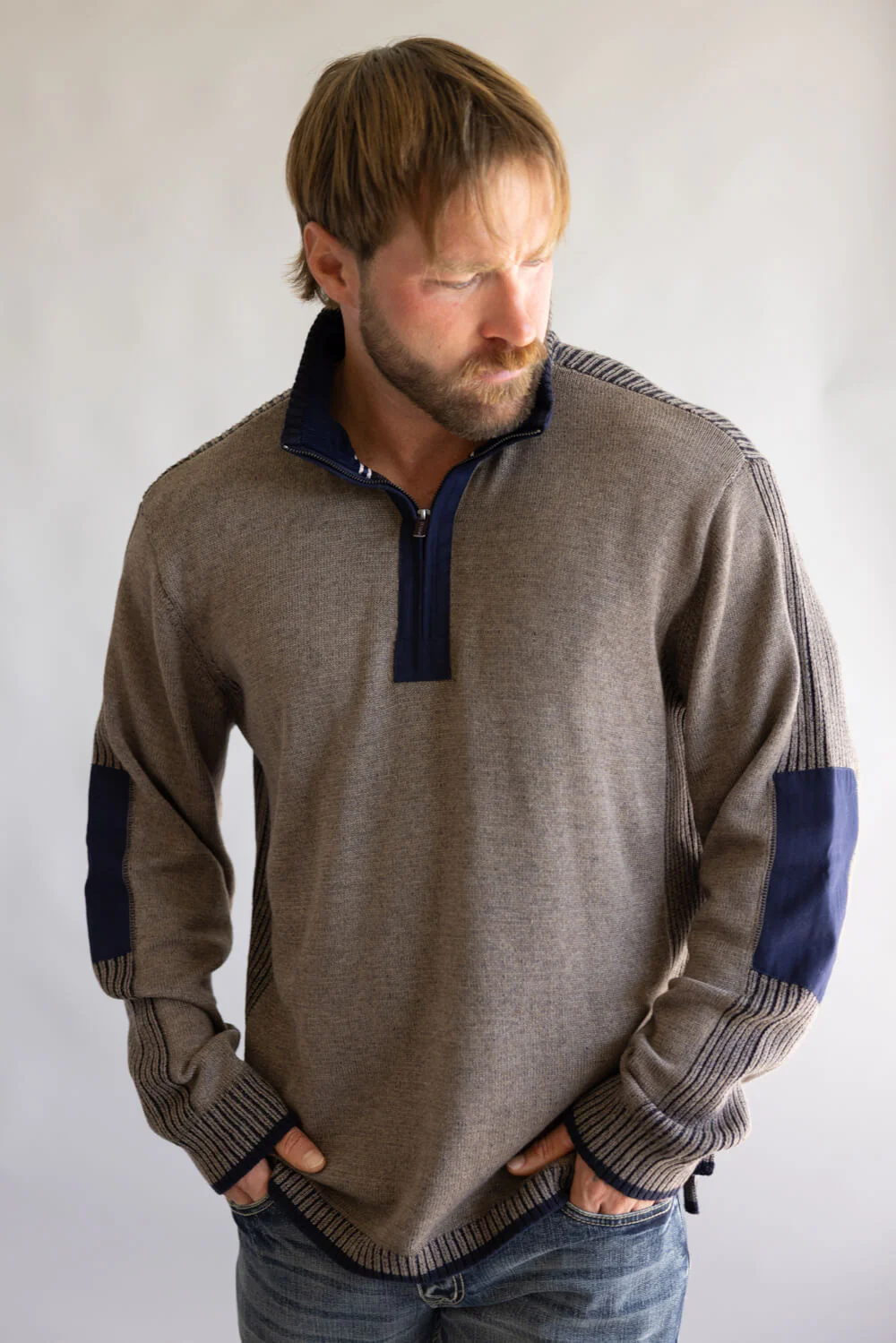 F/X Fusion Quarter Zip Sweater for Men - Image 4