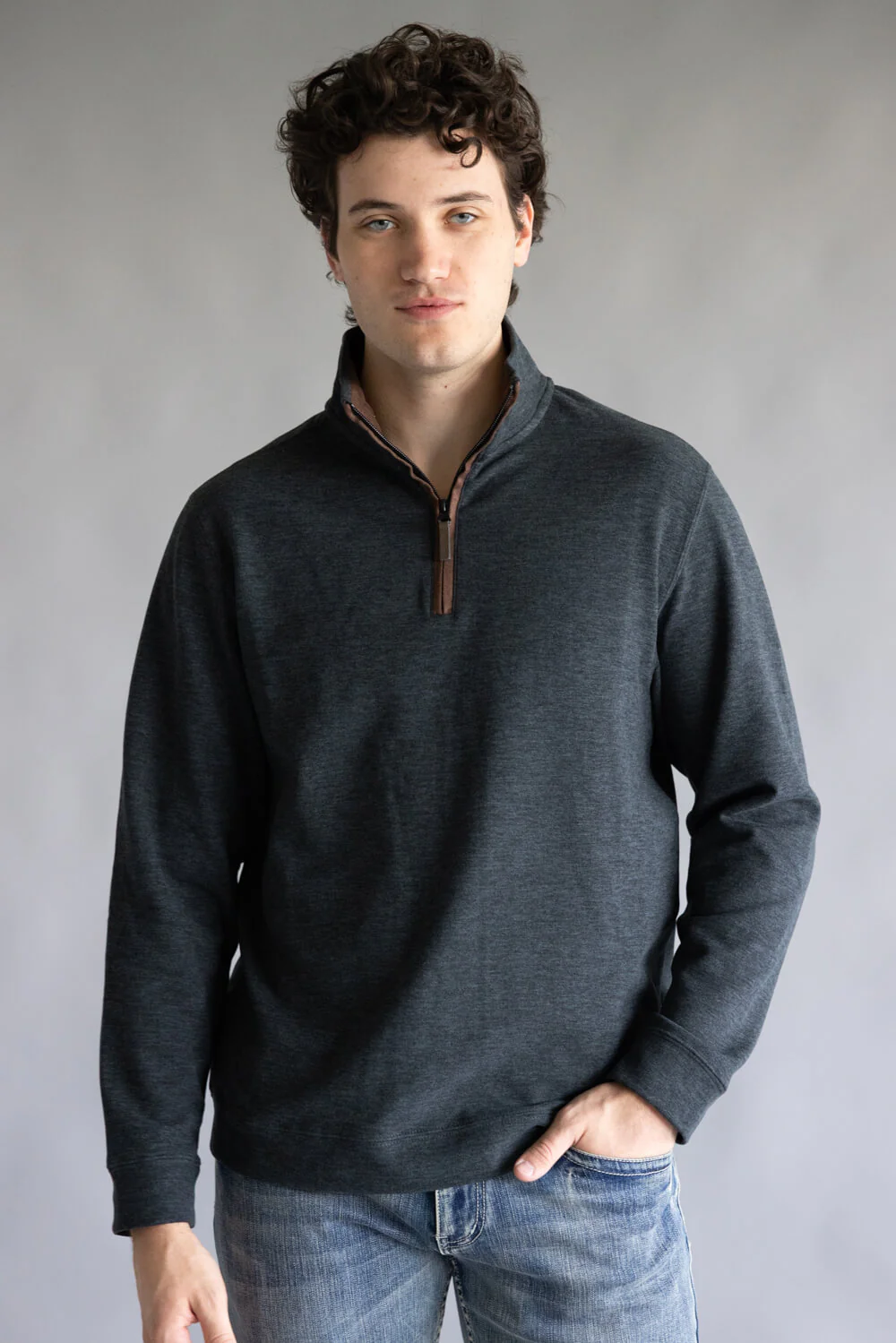 F/X Fusion Quarter Zip Sweater for Men - Image 6