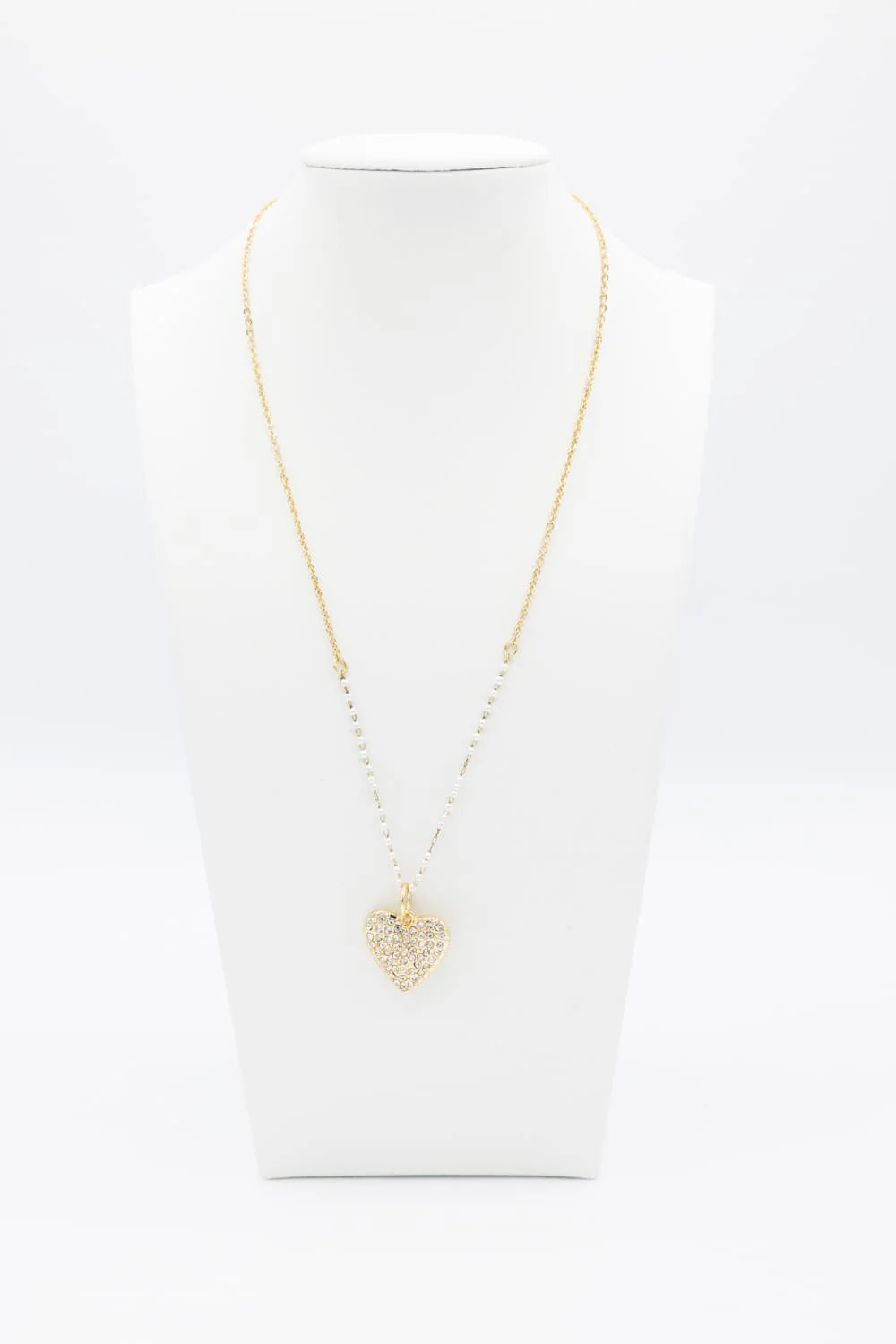 Faith Custom Charm Necklace in Gold | N13136G - Image 4