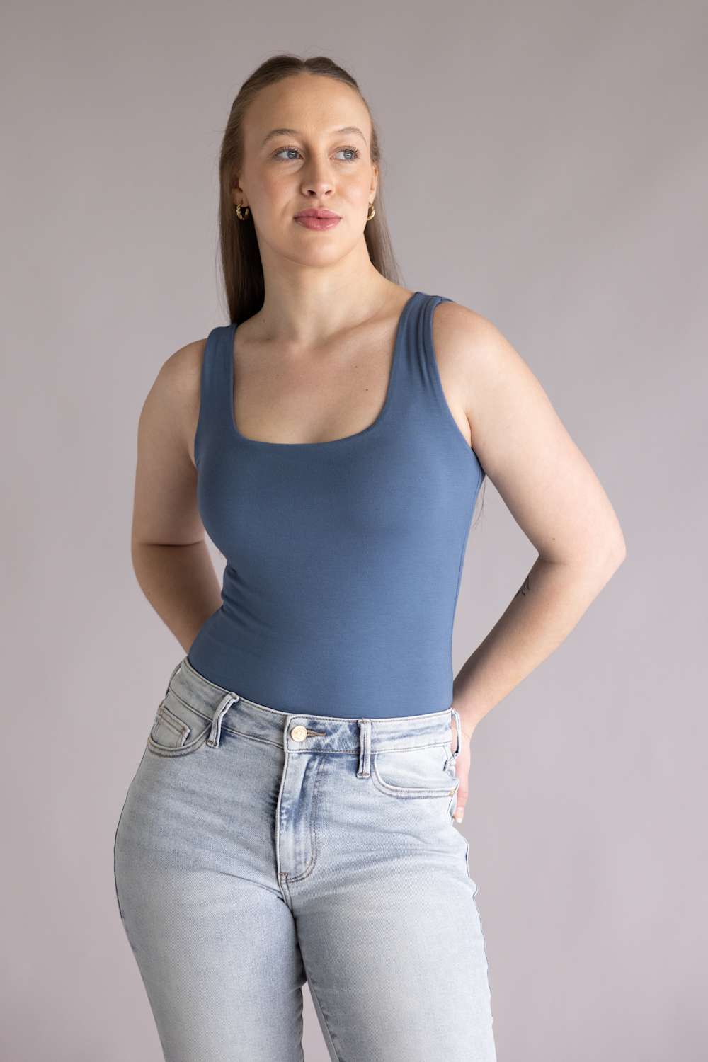 Final Touch Double Layer Tank Top for Women - Image 5