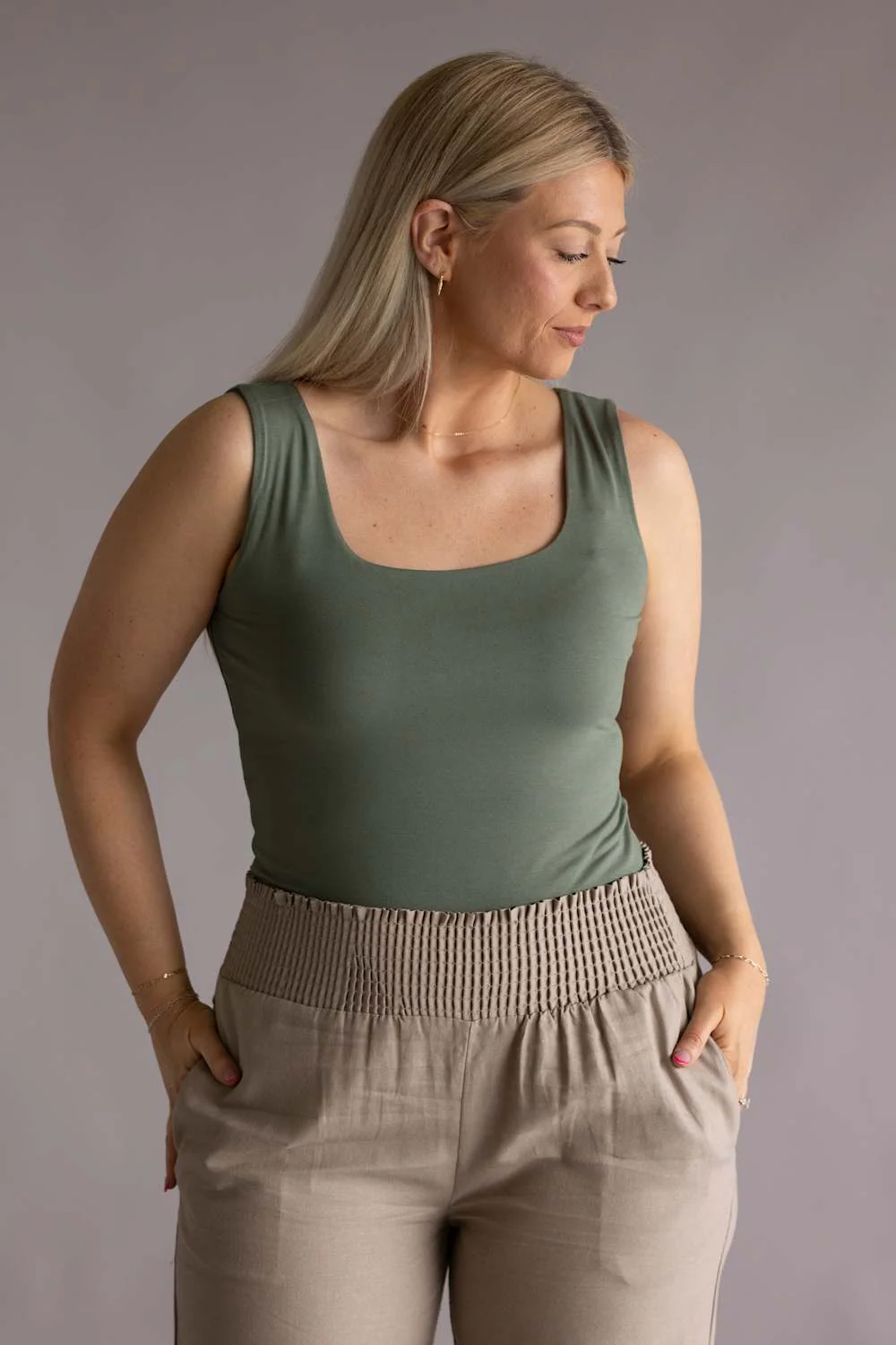 Final Touch Double Layer Tank Top for Women - Image 3