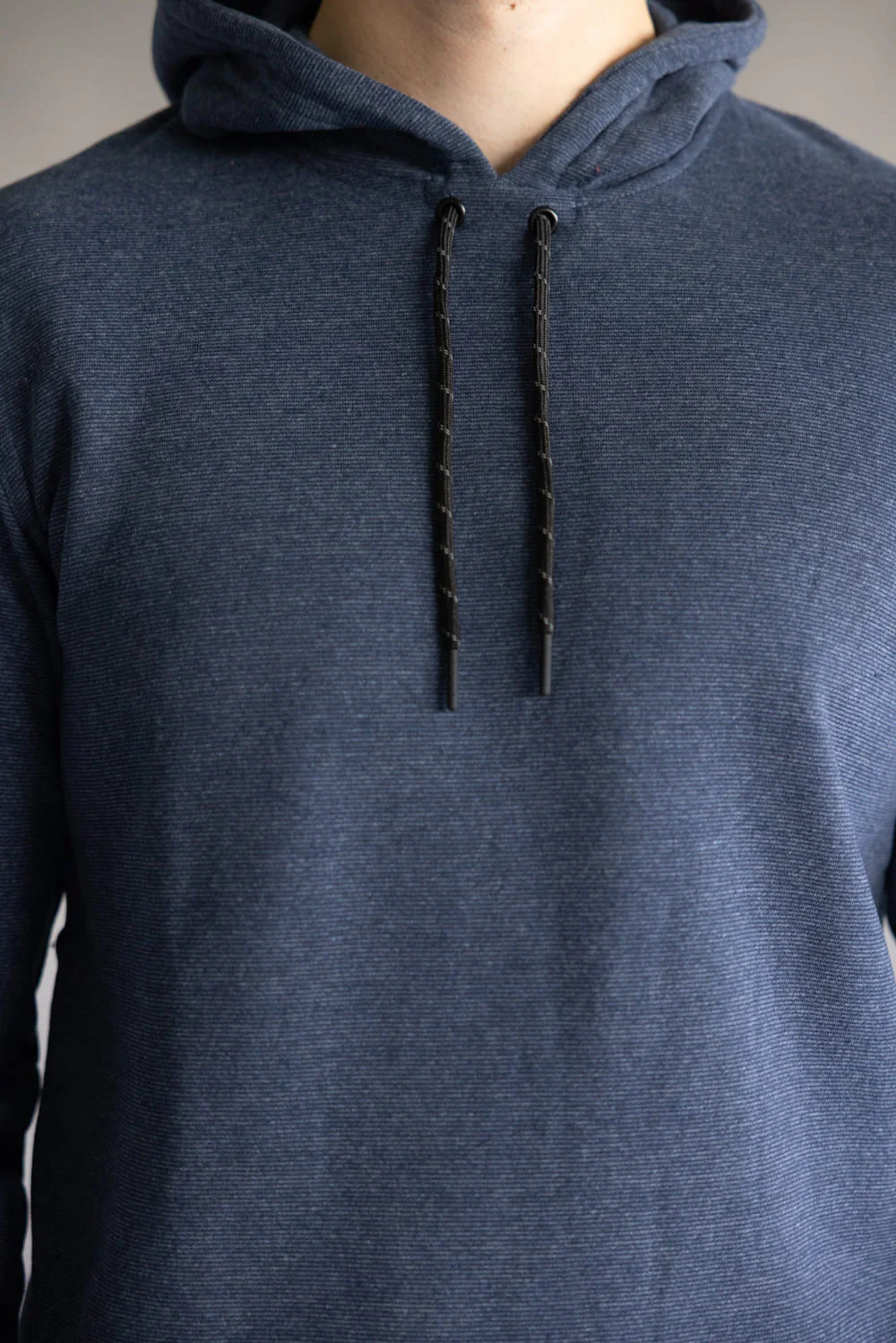 Fleece Lined Hoodie for Men in Navy | TT8115GL-NAVY - Image 4