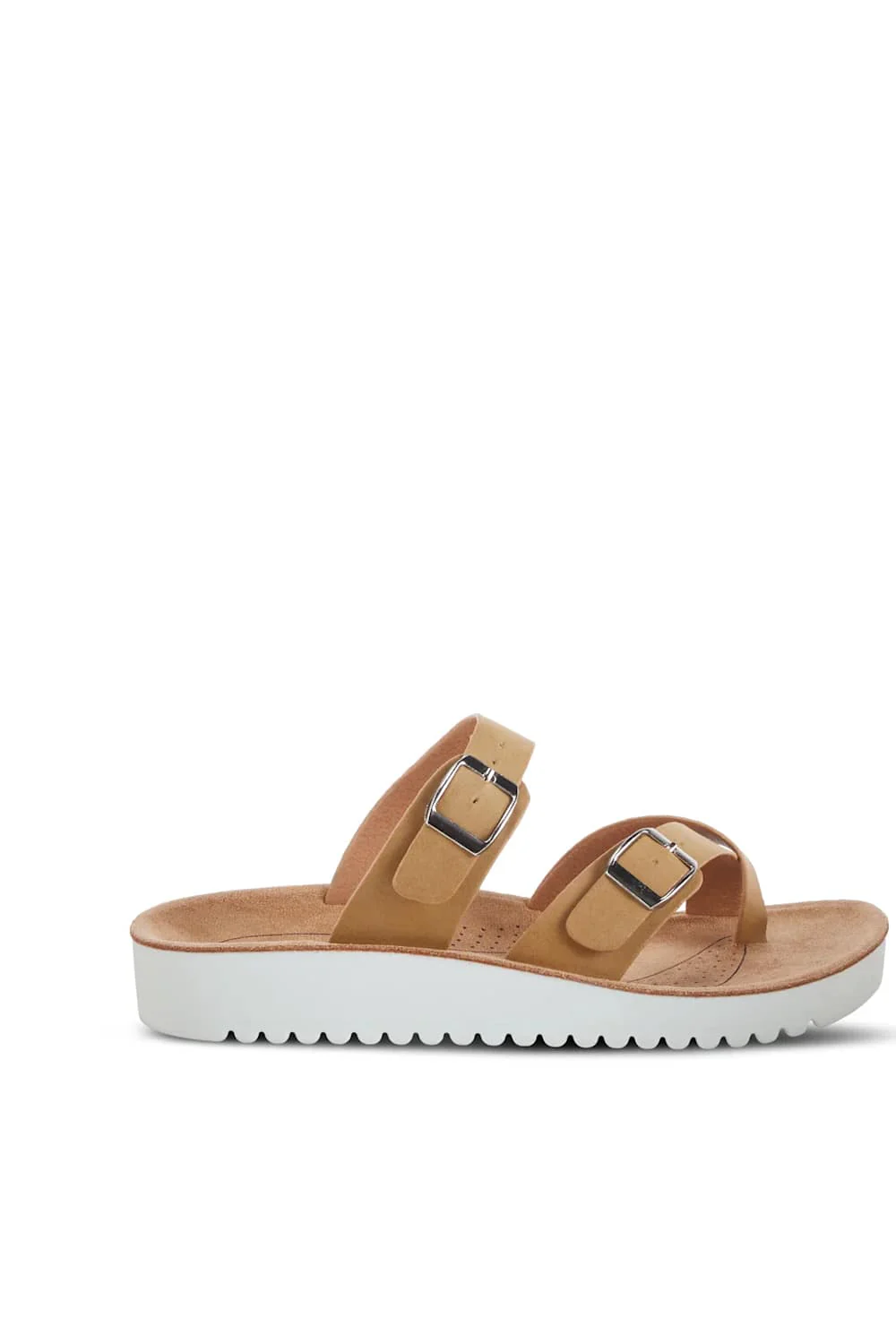 Flexus Bayside Toe Loop Sandals for Women in Tan | BAYSIDE-TN - Image 2