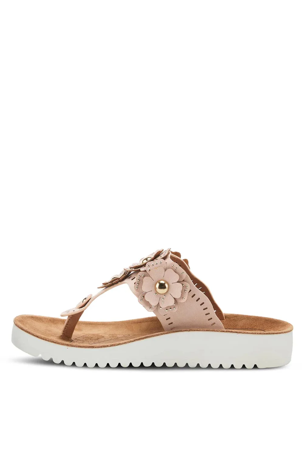 Flexus Bayview Wedge Sandals for Women in Blush | BAYVIEW-BSH - Image 2
