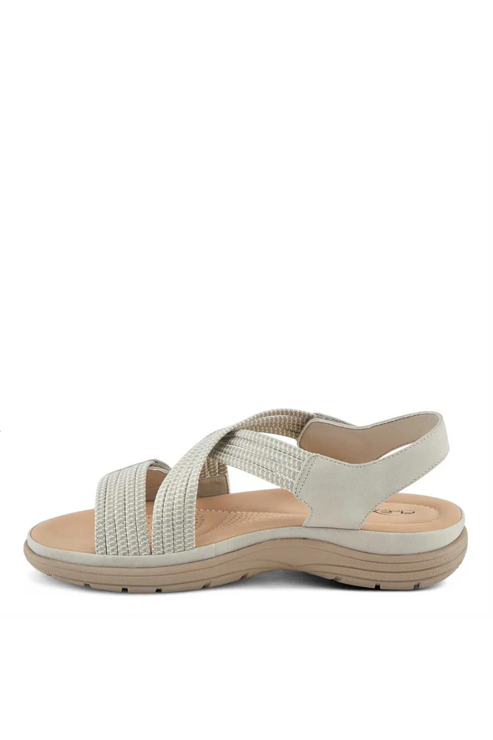 Flexus Crossbeam Sandals for Women in Light Grey | CROSSBEAM-LGRY - Image 3