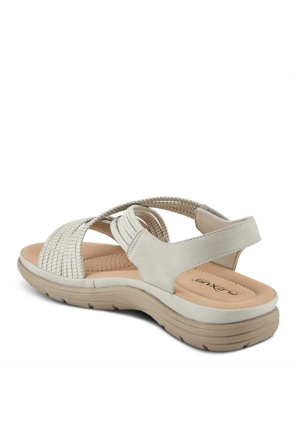 Flexus Crossbeam Sandals for Women in Light Grey | CROSSBEAM-LGRY - Image 4