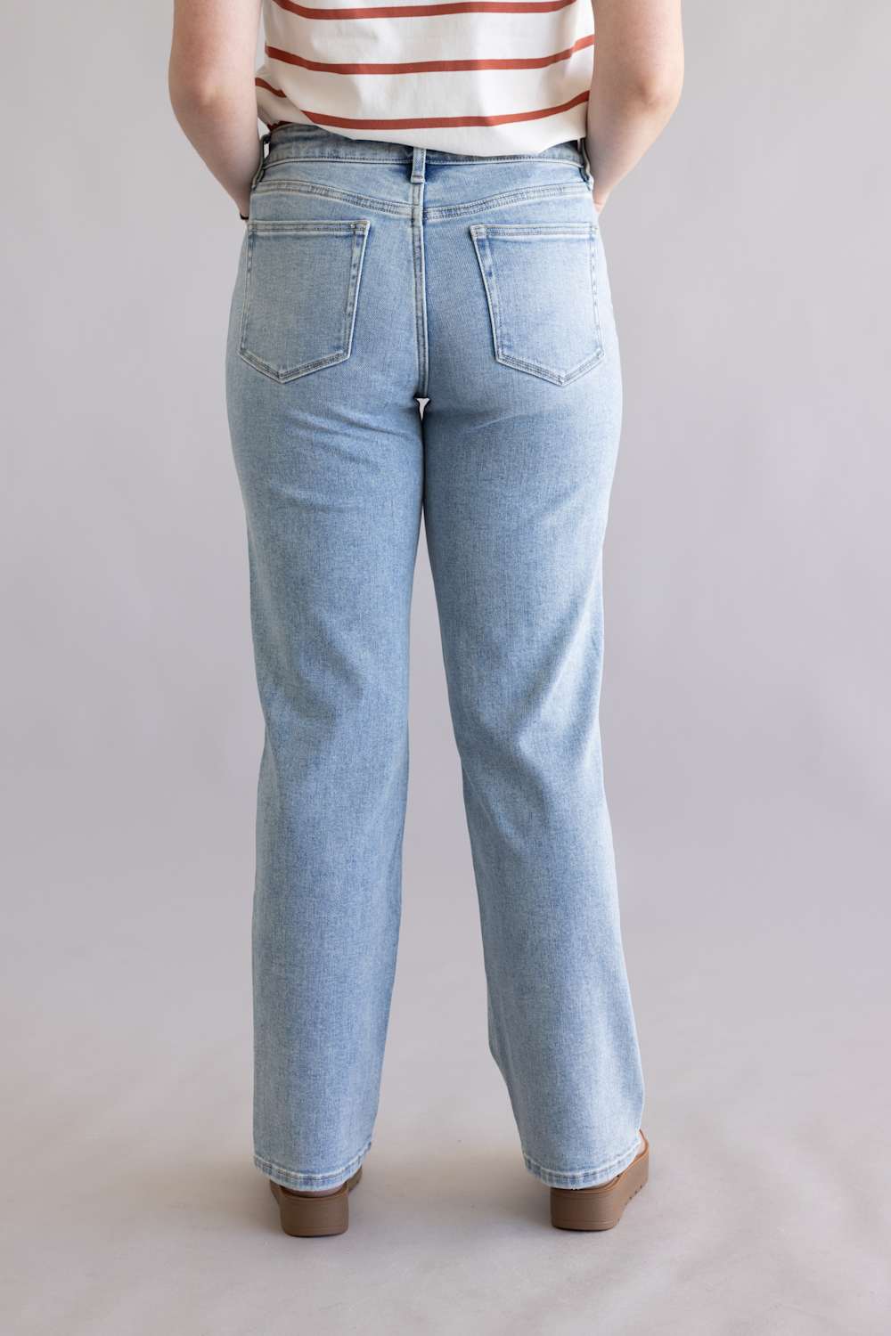 Flying Monkey Extraordinary Low Rise Straight Leg Jeans for Women | F9140 - Image 2