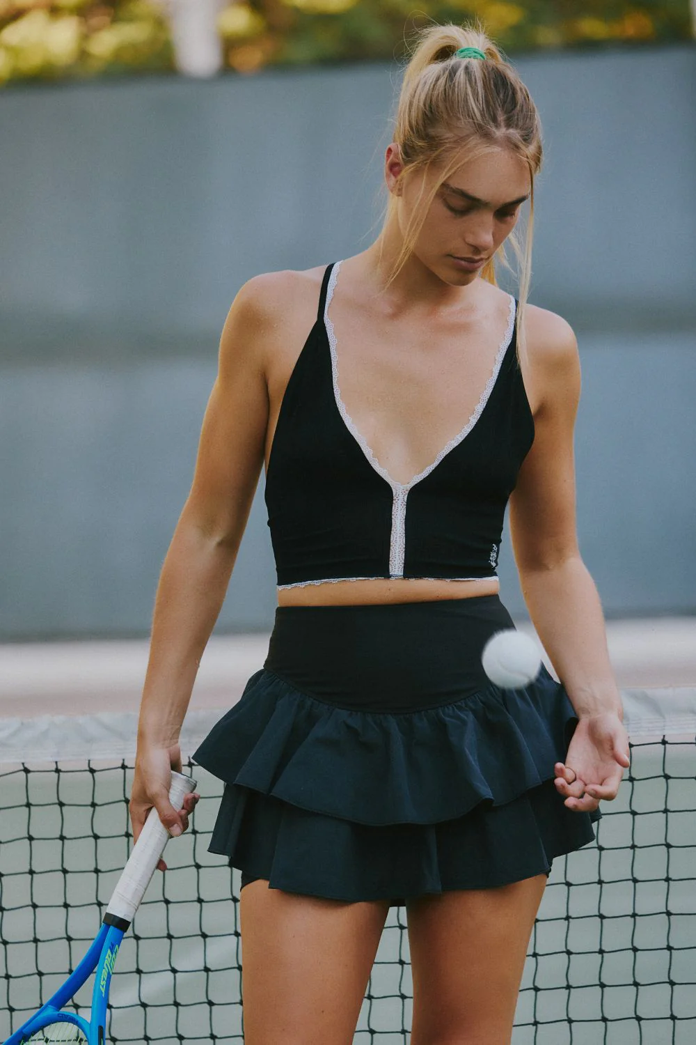 FP Movement Ace In Lace Cami for Women in Black | OB2359853-BLACK - Image 3