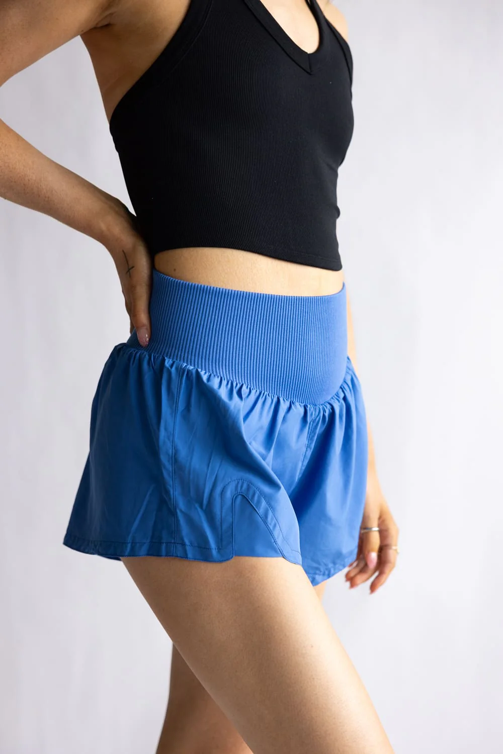 FP Movement Carpe Diem Shorts for Women in Light Cobalt | OB1850917-LTCOBALT - Image 4