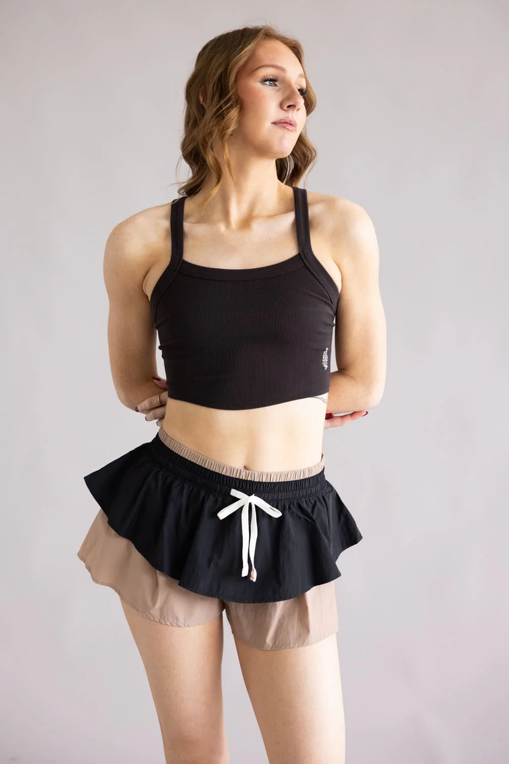 FP Movement Flex It Shorts for Women in Black Combo | OB2389162-BLACKCOMBO - Image 3