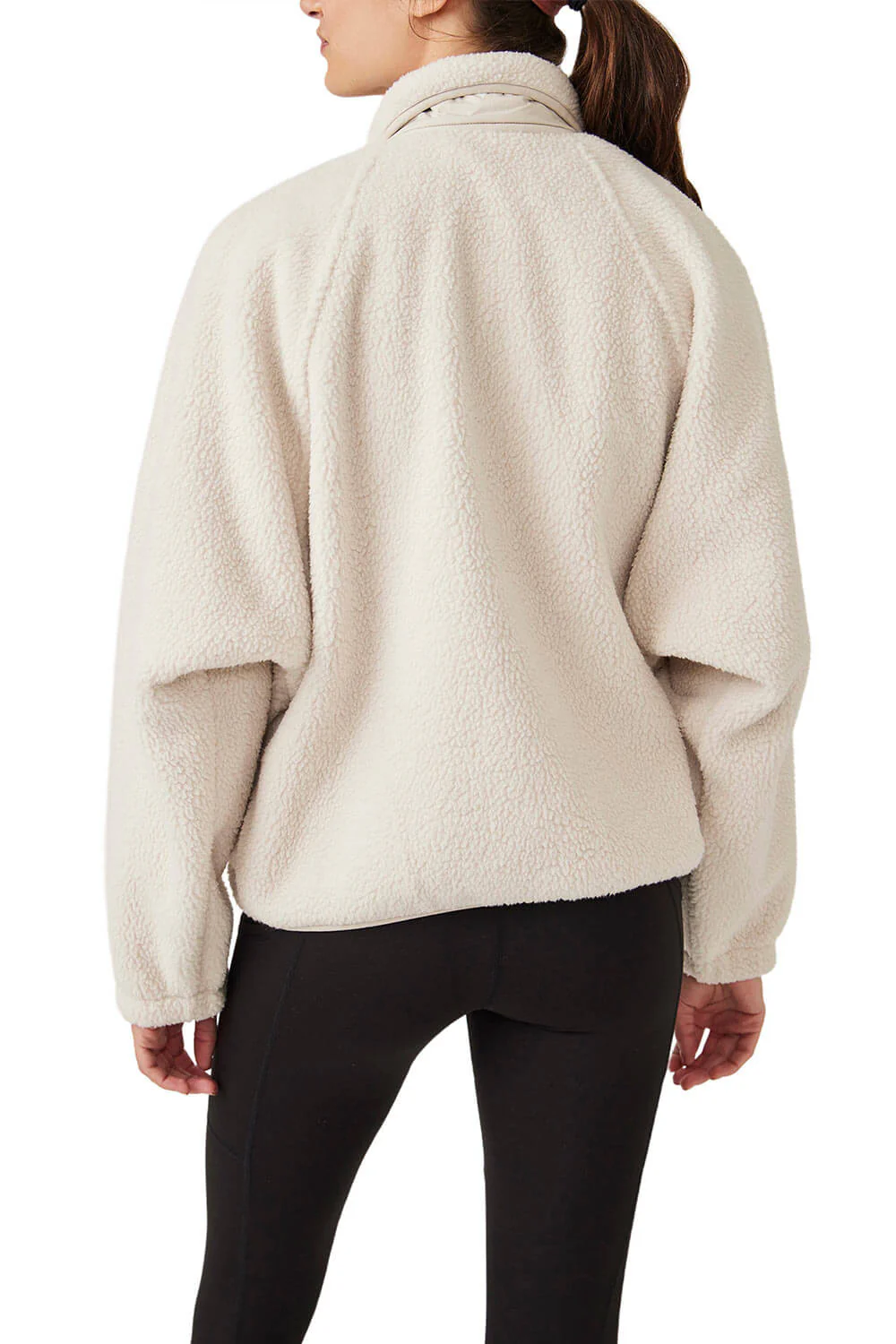 FP Movement Hit The Slopes Fleece Jacket for Women in Muted Beige | OB921410-BEIGE - Image 4