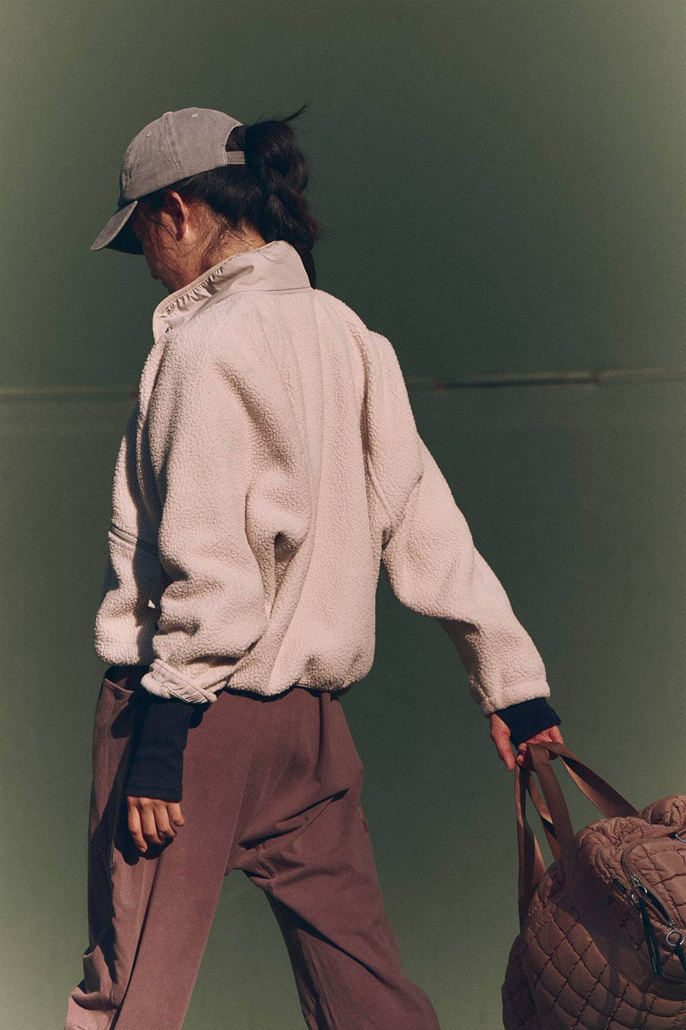 FP Movement Hit The Slopes Fleece Jacket for Women in Muted Beige | OB921410-BEIGE - Image 6