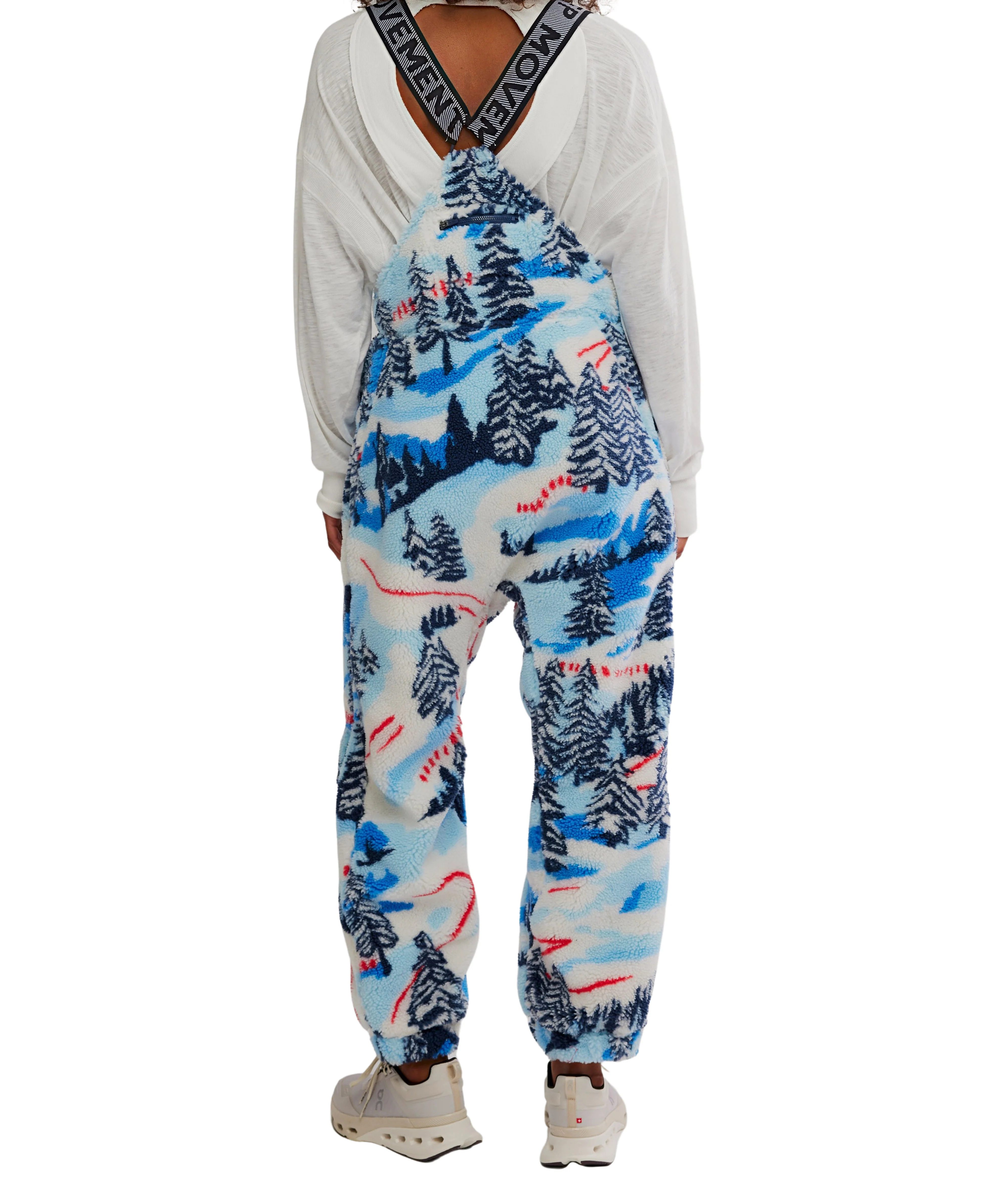 FP Movement Hit The Slopes Printed Salopette for Women in Alpine Combo | OB1605126-ALPINE - Image 5