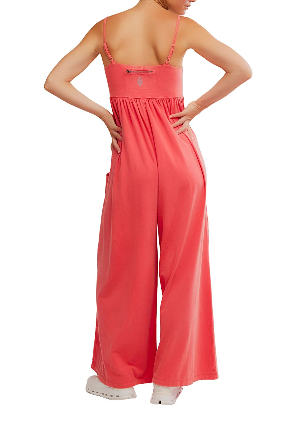 FP Movement Hot Shot Strappy Onesie for Women in Grapefruit | OB2364582-GRAPEFRUIT - Image 2