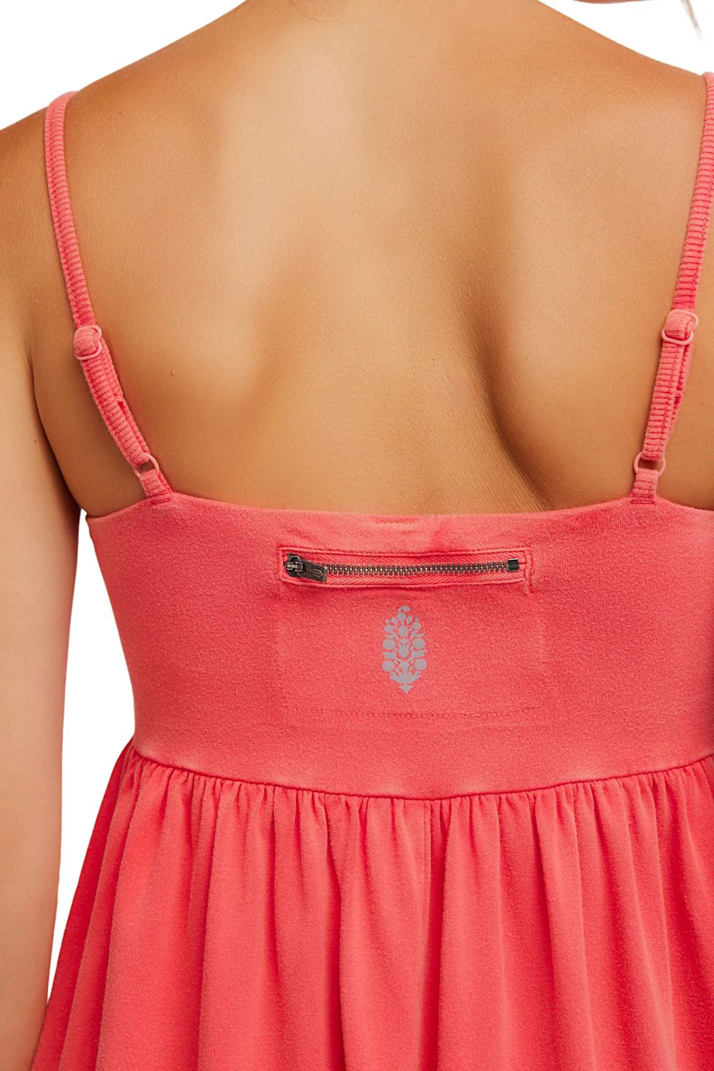 FP Movement Hot Shot Strappy Onesie for Women in Grapefruit | OB2364582-GRAPEFRUIT - Image 3