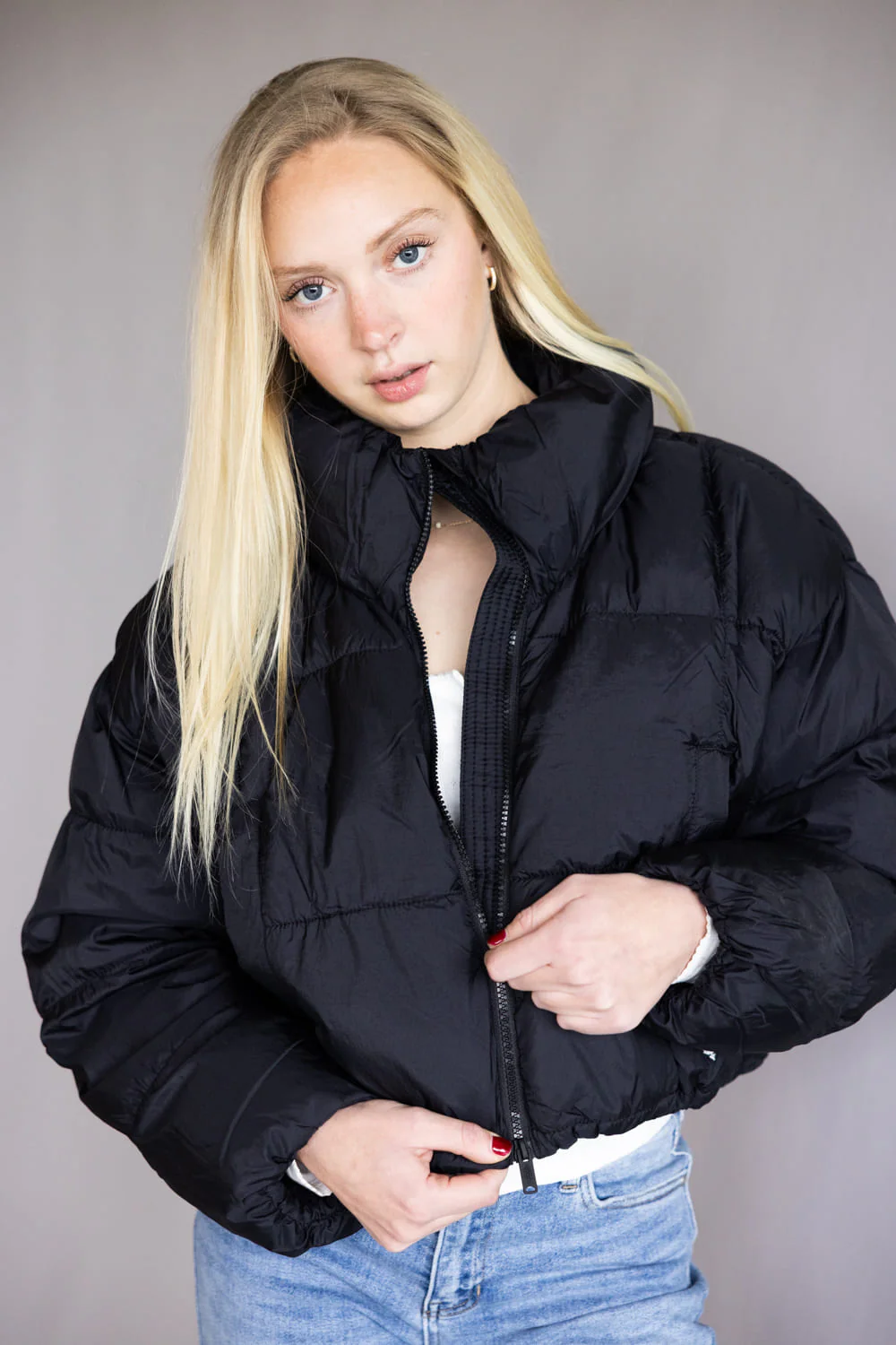 FP Movement In A Bubble Puffer Jacket for Women in Black | OB1698599-BLACK