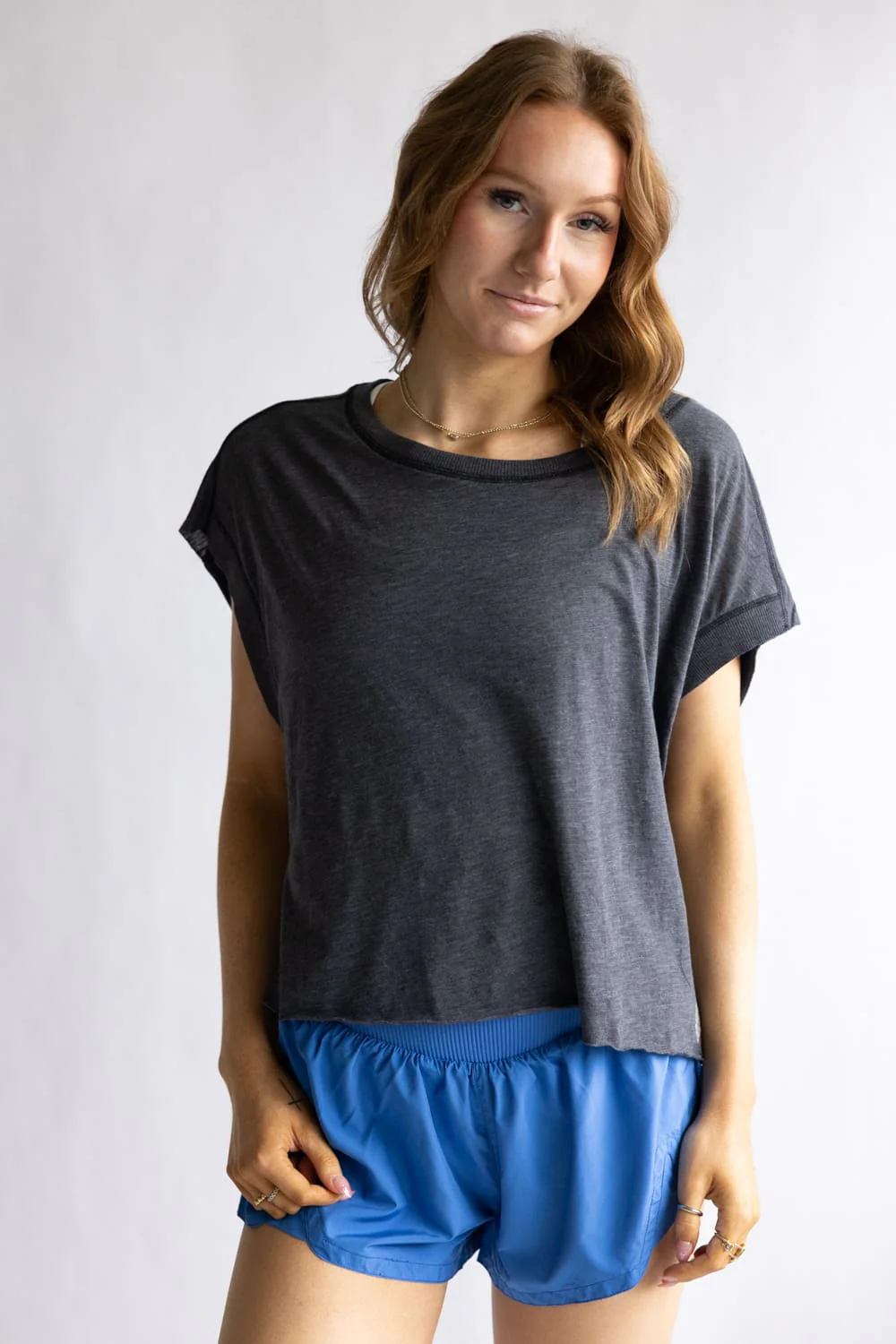 FP Movement My Time Tee for Women in Black | OB1265309-BLACK - Image 2