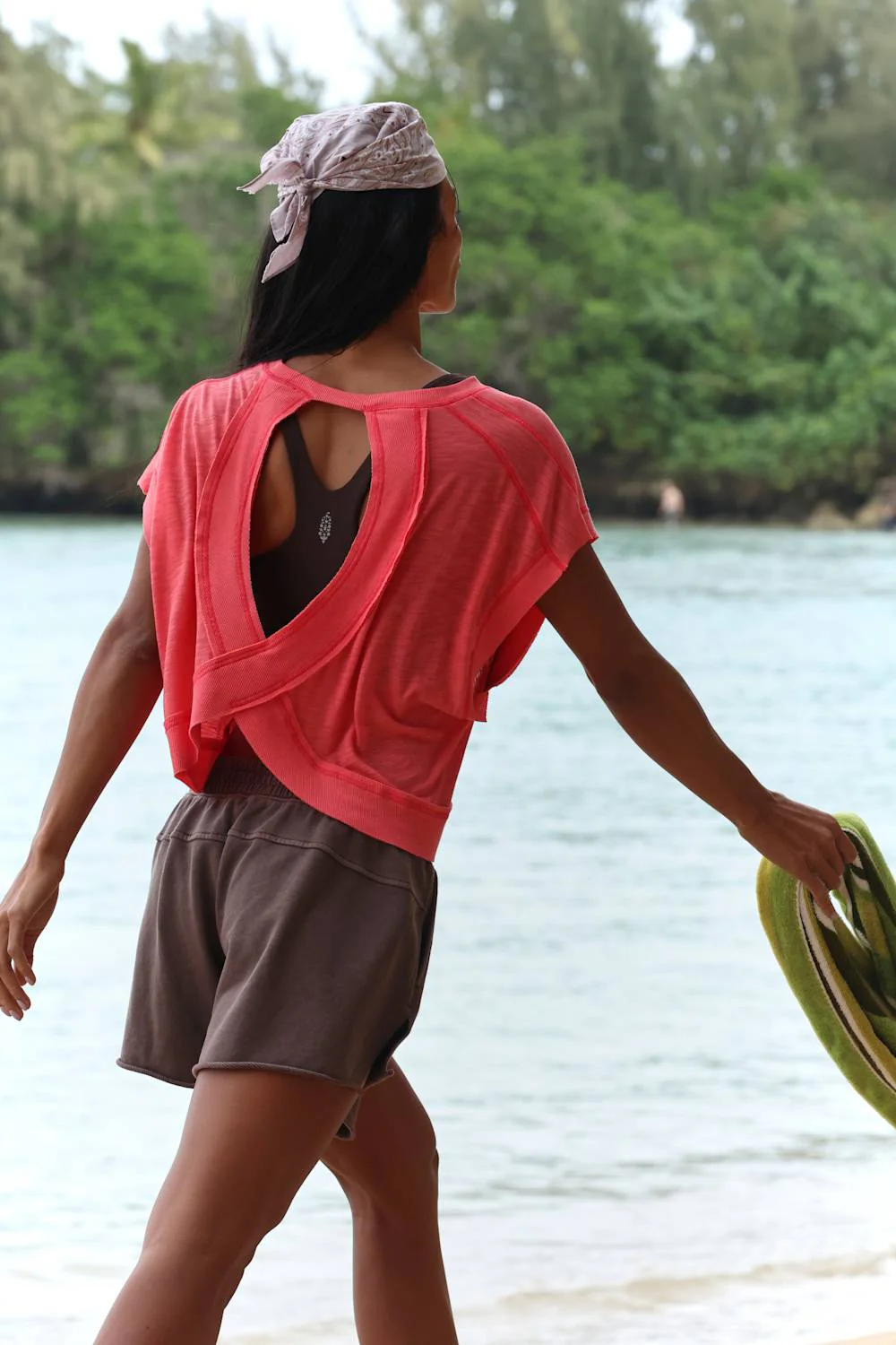 FP Movement My Time Tee for Women in Pastel Grapefruit | OB1265309-GRAPEFRUIT - Image 2