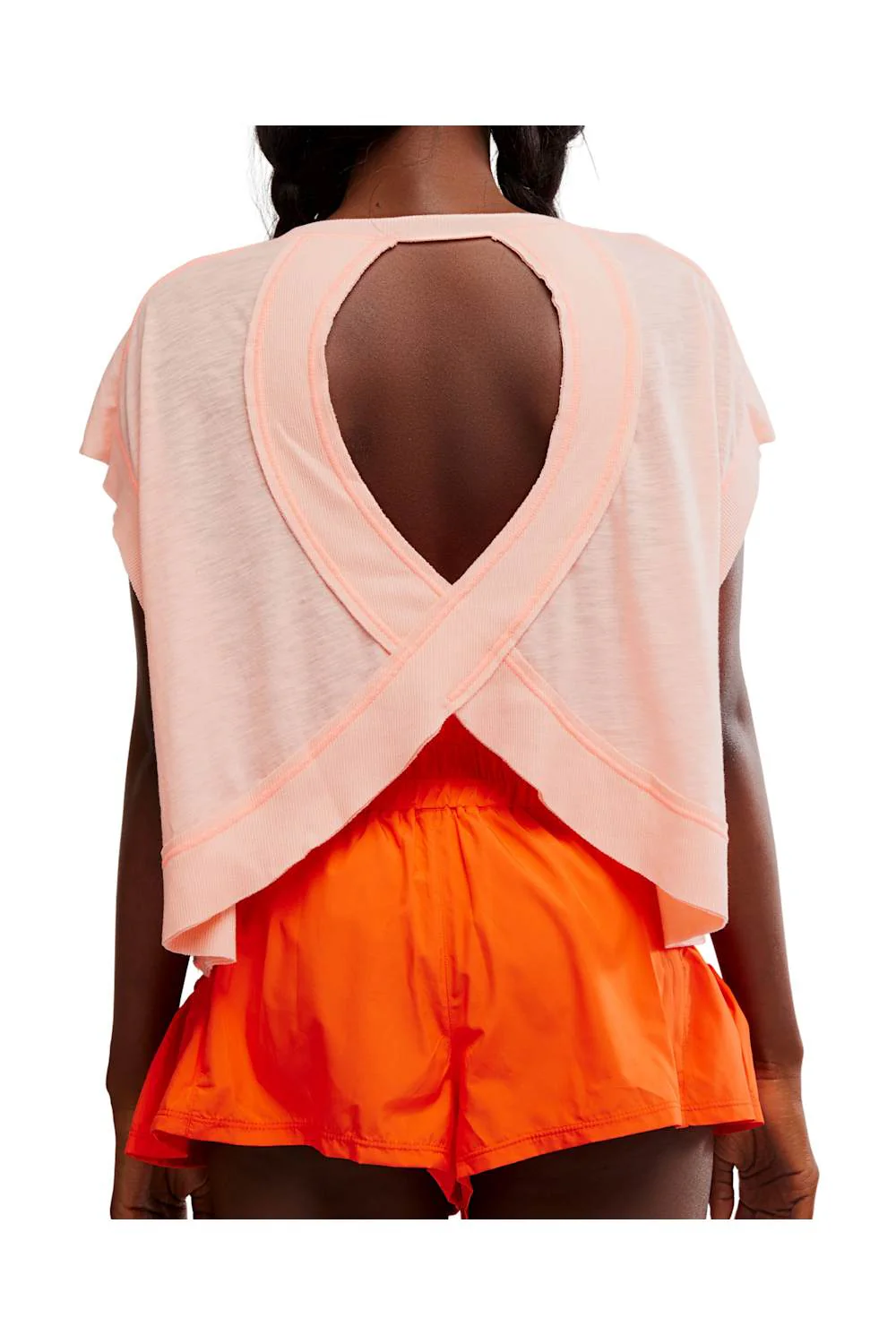 FP Movement My Time Tee for Women in Pastel Peach | OB1265309-PASTELPEACH - Image 2