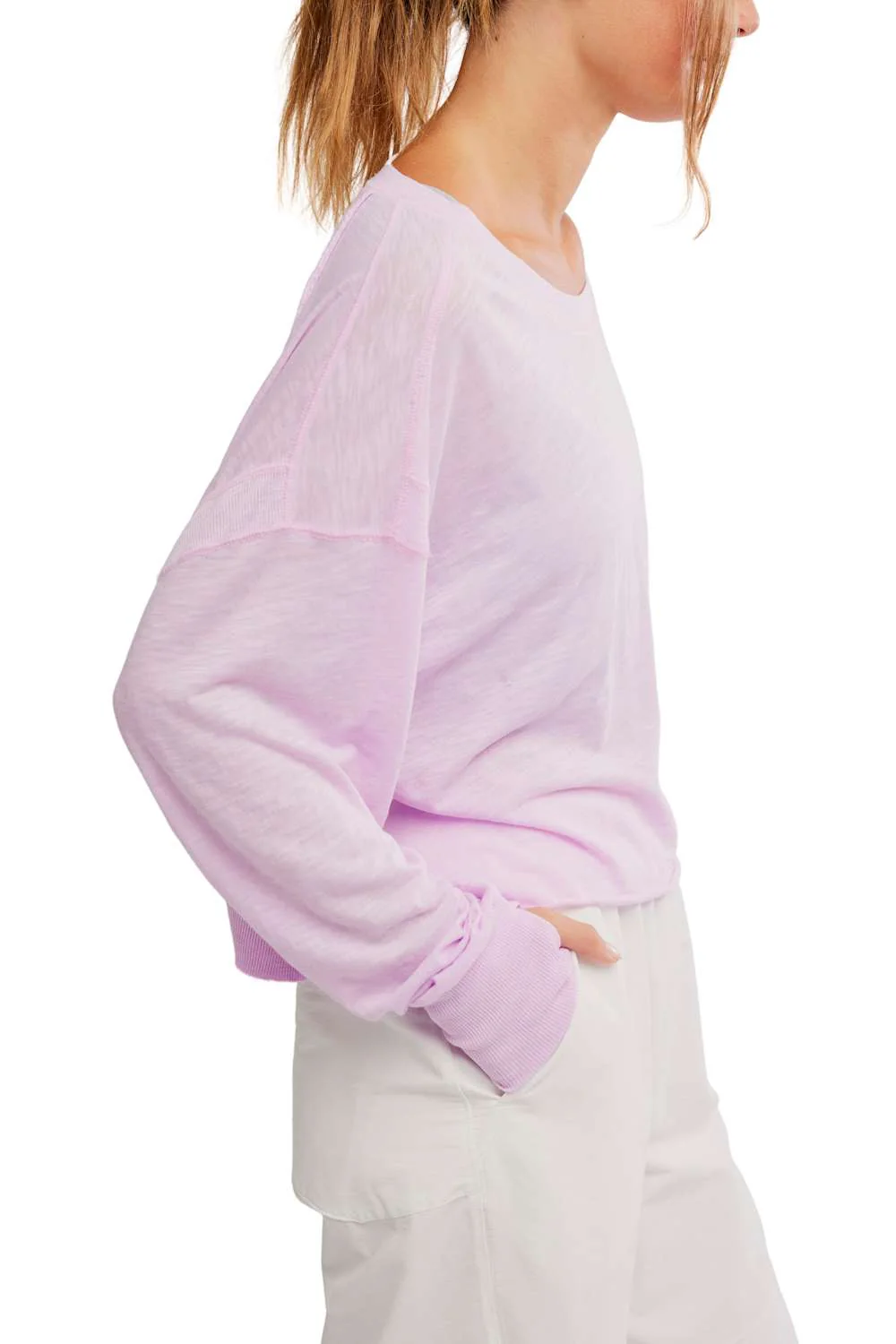 FP Movement My Time Layer Tee for Women in Ultra Violet | OB1890430-ULTRAVIOLET - Image 2