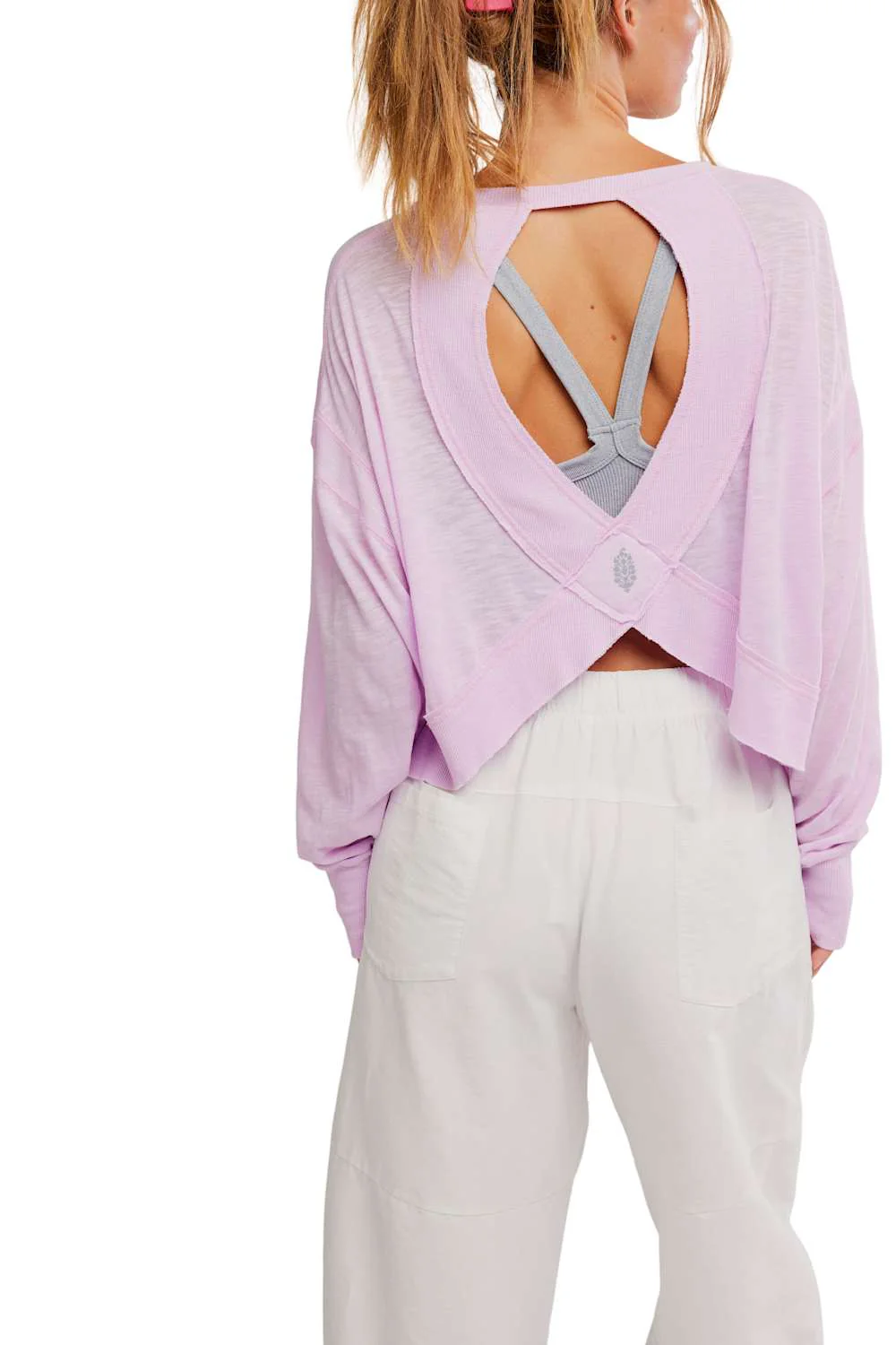 FP Movement My Time Layer Tee for Women in Ultra Violet | OB1890430-ULTRAVIOLET - Image 3