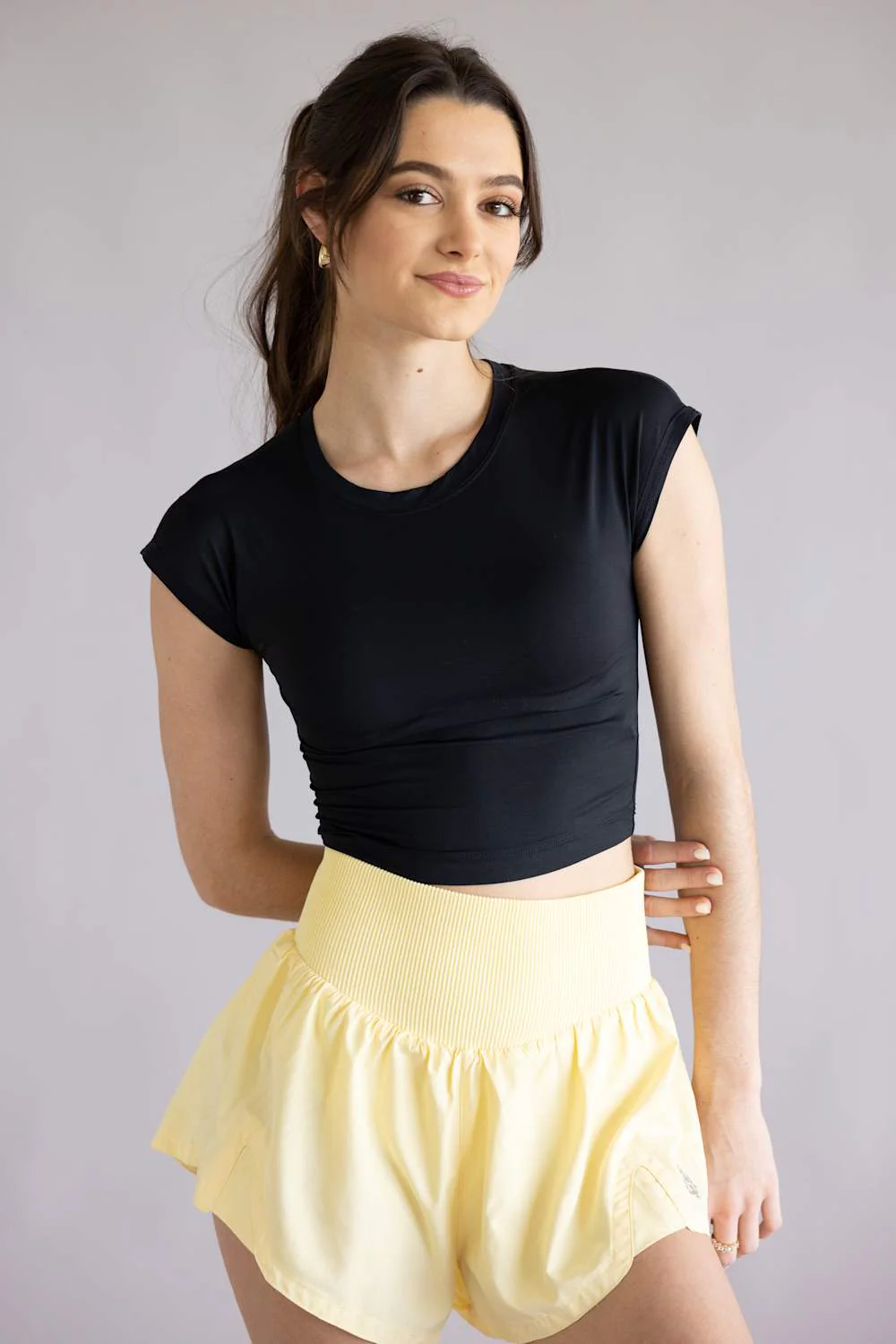 FP Movement Never Better Ultra Light Tee for Women in Black | OB2266768-BLACK - Image 4