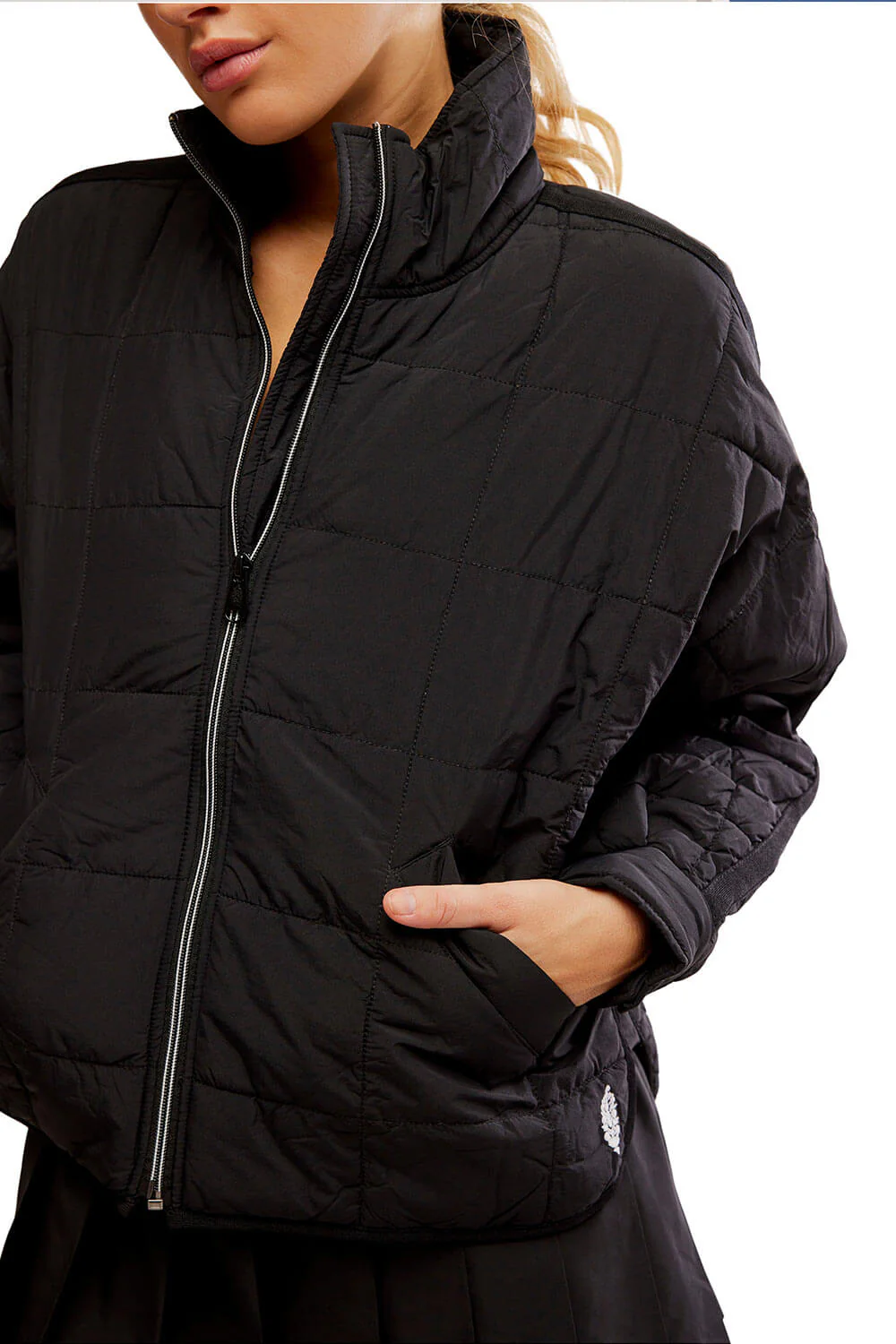 FP Movement Pippa Packable Puffer Jacket for Women in Black | OB1053648-BLACK - Image 3